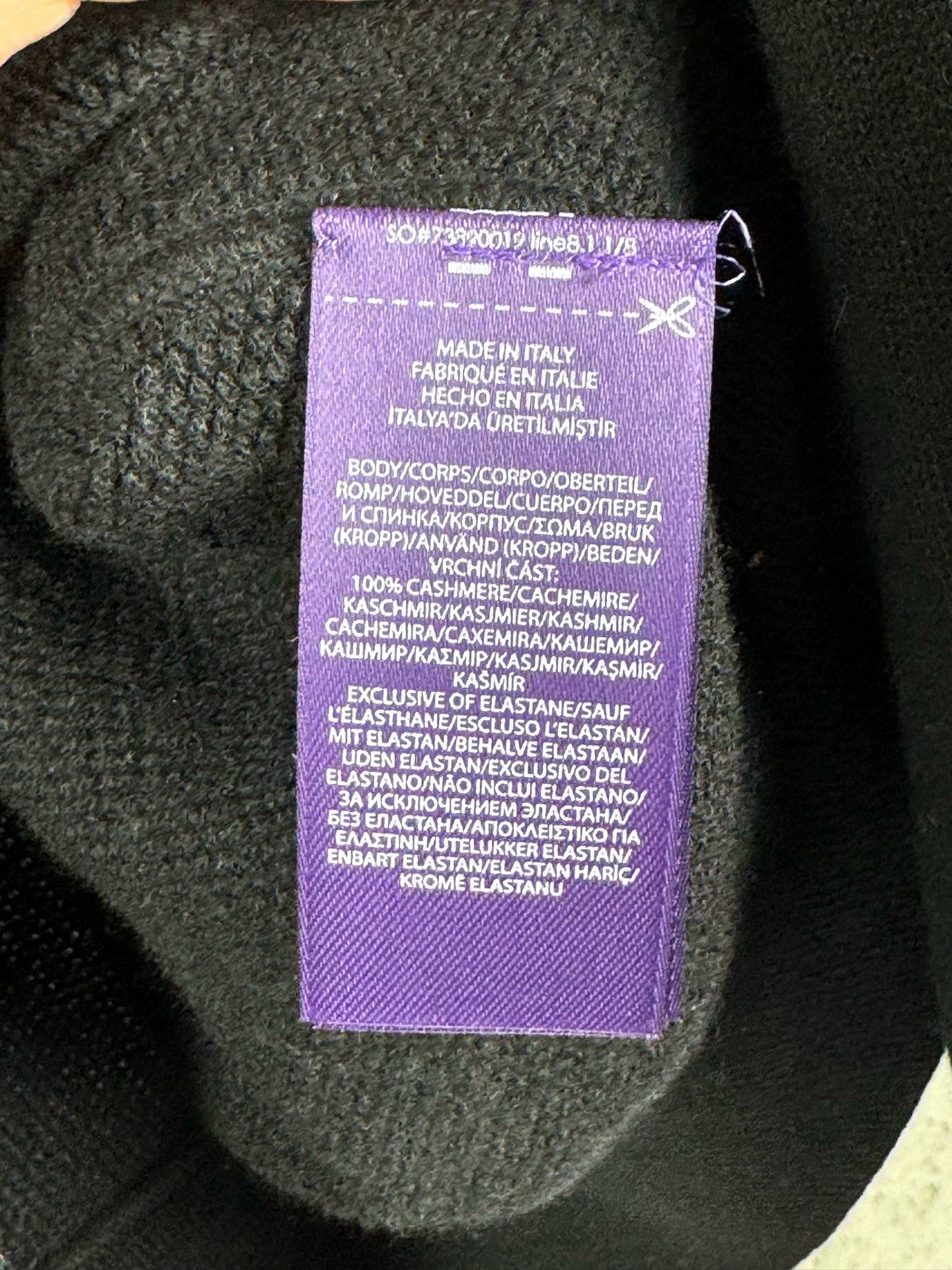 Polo Ralph Lauren Ralph Lauren Purple Label Crewneck Sweater S New Size US S / EU 44-46 / 1 - 6 Thumbnail