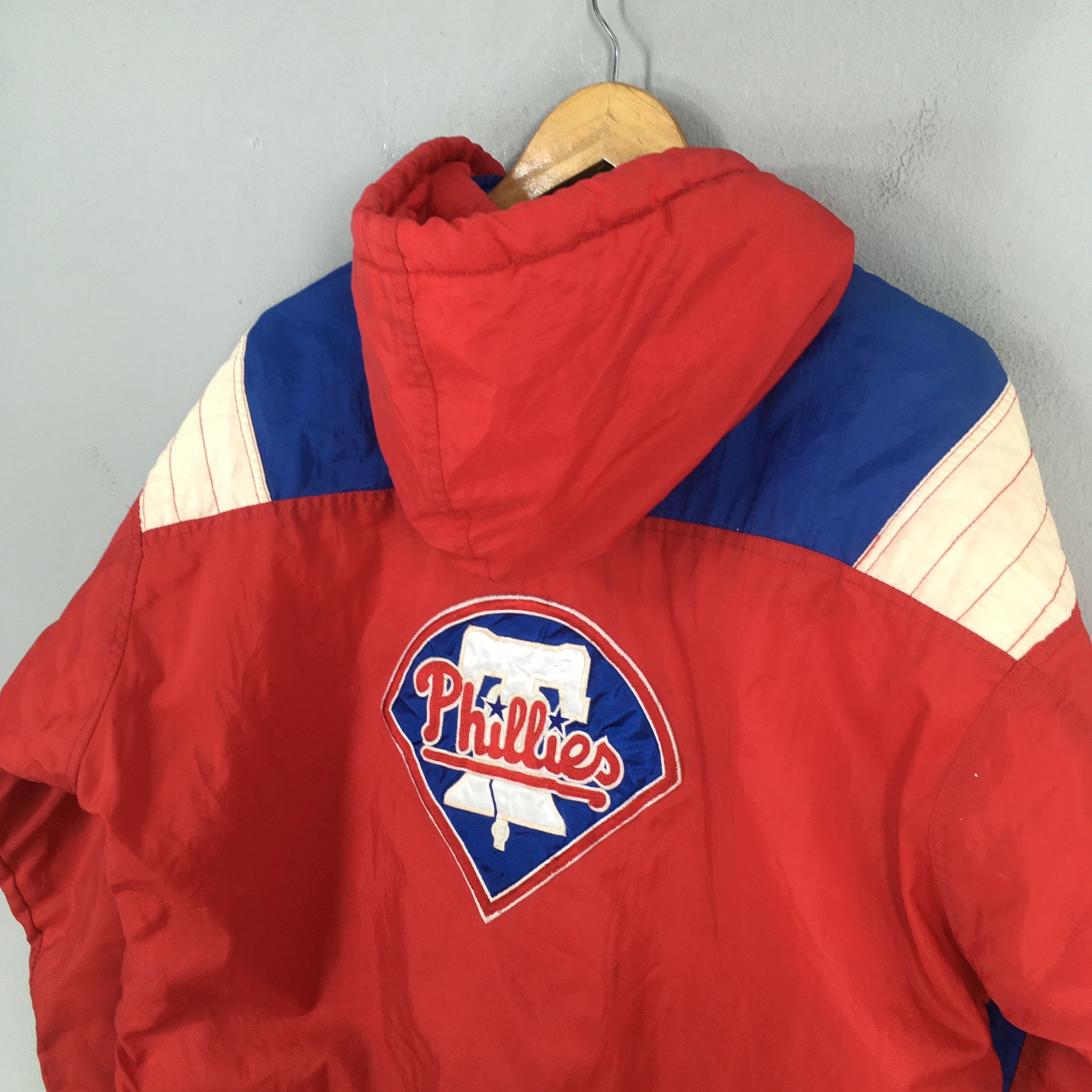 MLB Vintage Philadelphia Phillies MLB Half Zipper Jacket XL Size US XL / EU 56 / 4 - 10 Thumbnail