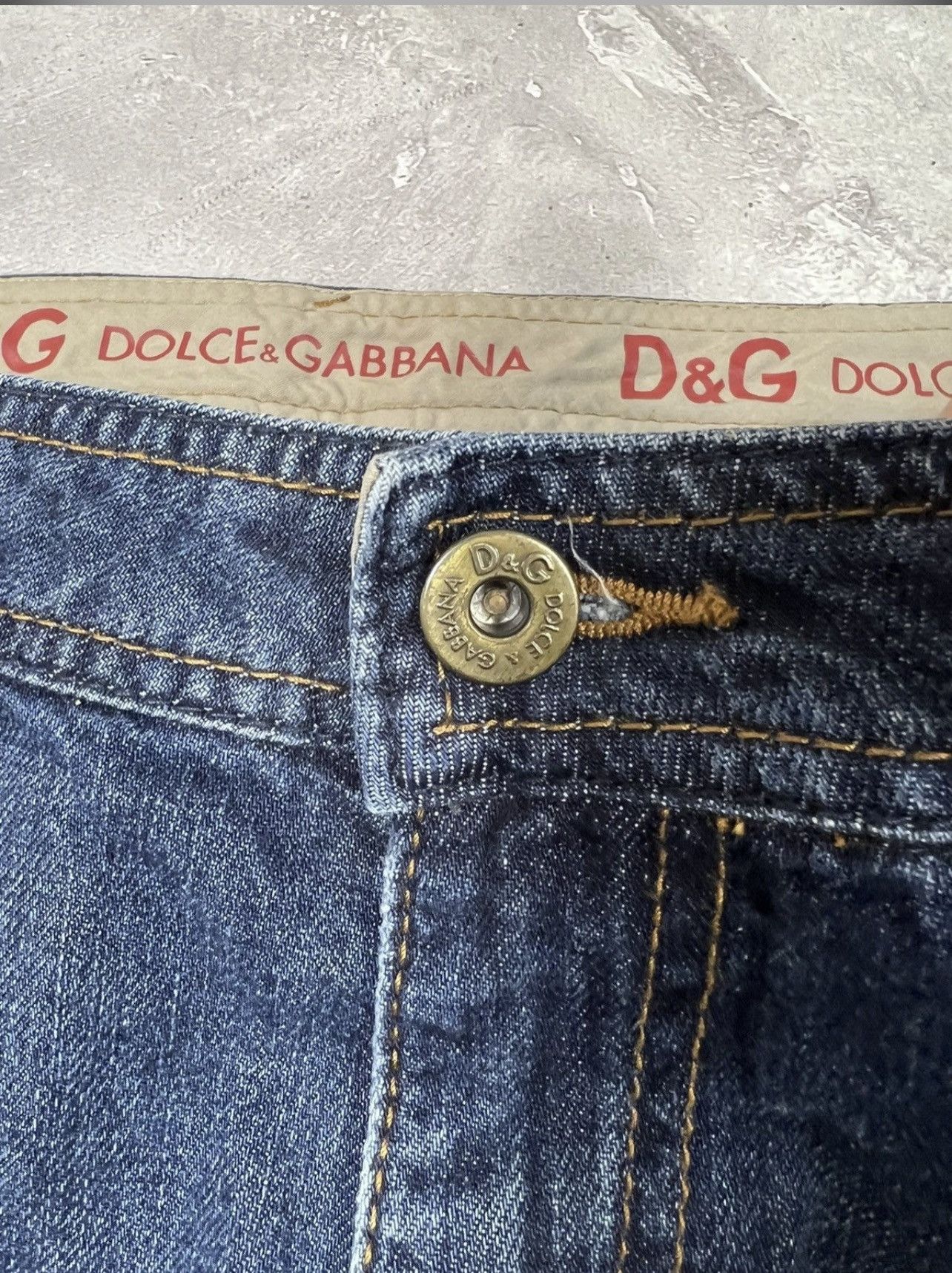 Dolce & Gabbana Vintage Dolce Gabbana Baggy Jeans Size 31" - 6 Thumbnail