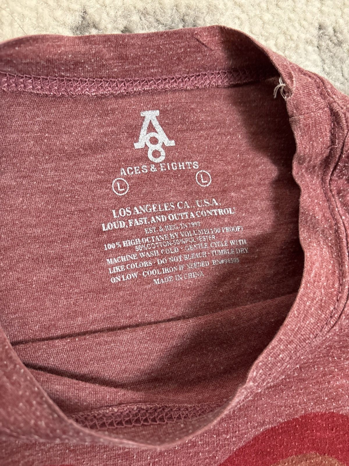 The Rolling Stones FADED RED ROLLING STONES T SHIRT Size US M / EU 48-50 / 2 - 4 Thumbnail