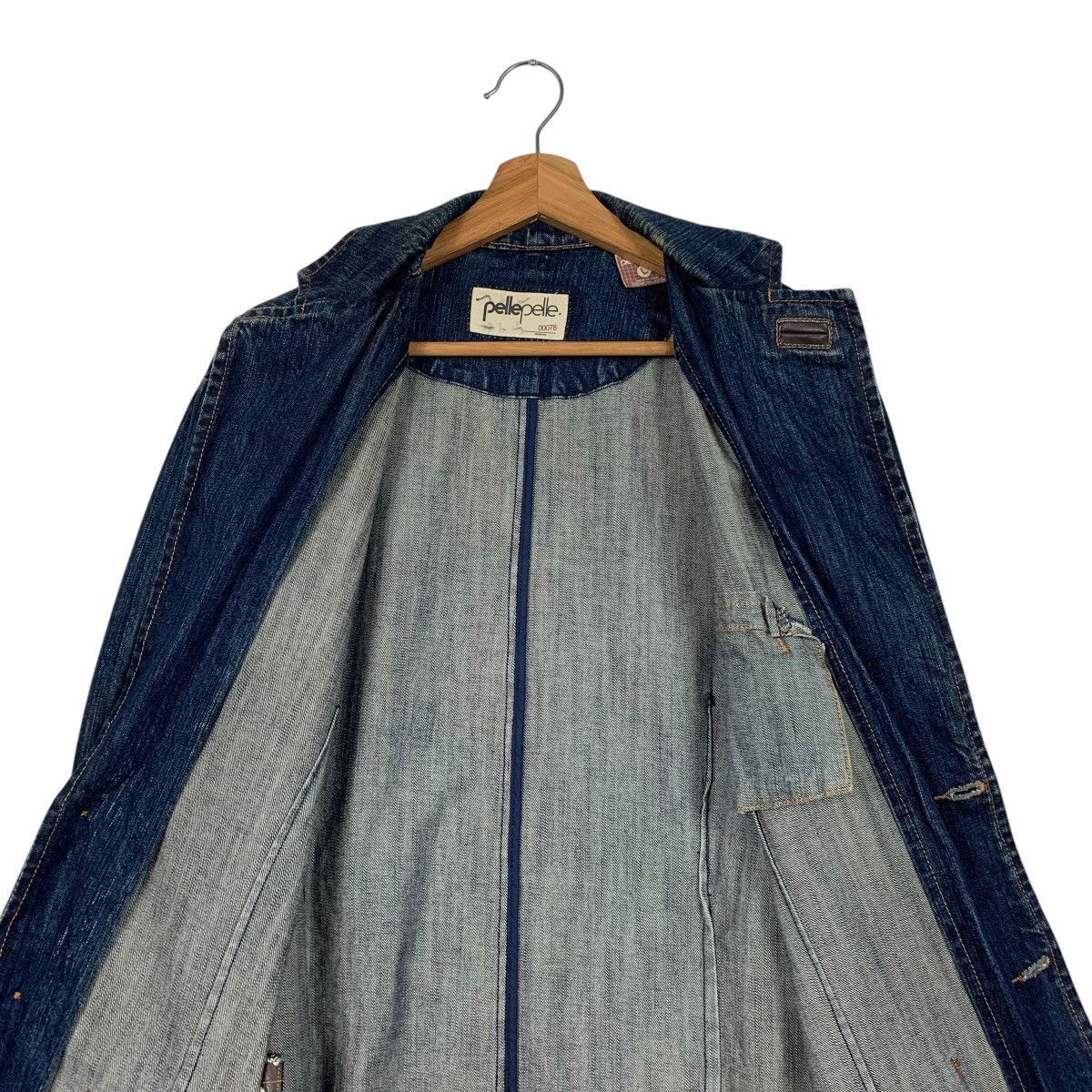 Marc Buchanan Pelle Pelle Marc Buchanan Denim Jacket Size US L / EU 52-54 / 3 - 12 Thumbnail