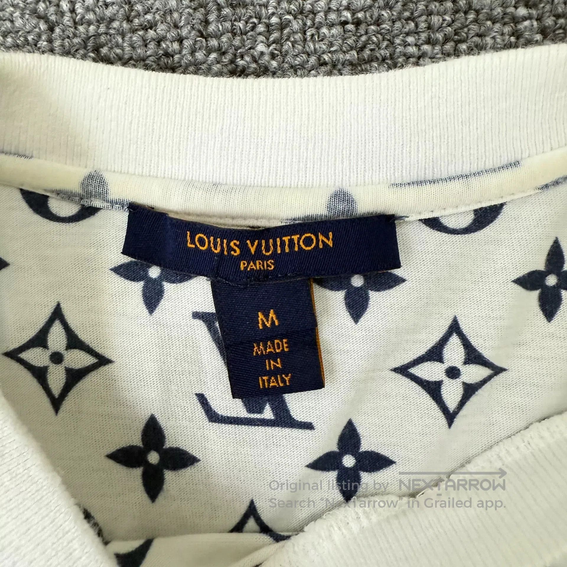 Louis Vuitton LV Monogram Print Short Sleeve Top. Size US M / EU 48-50 / 2 - 3 Thumbnail