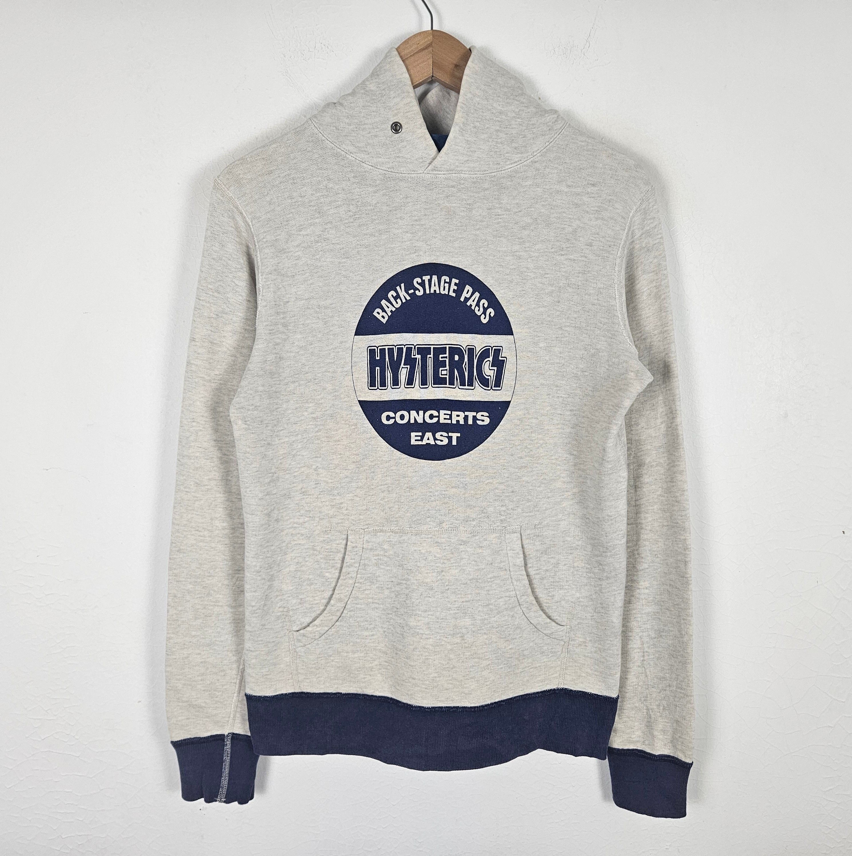 Hysteric Glamour Hysteric Glamour Backstage Pass Concert Hoodie Sweater Size US S / EU 44-46 / 1 - 2 Thumbnail