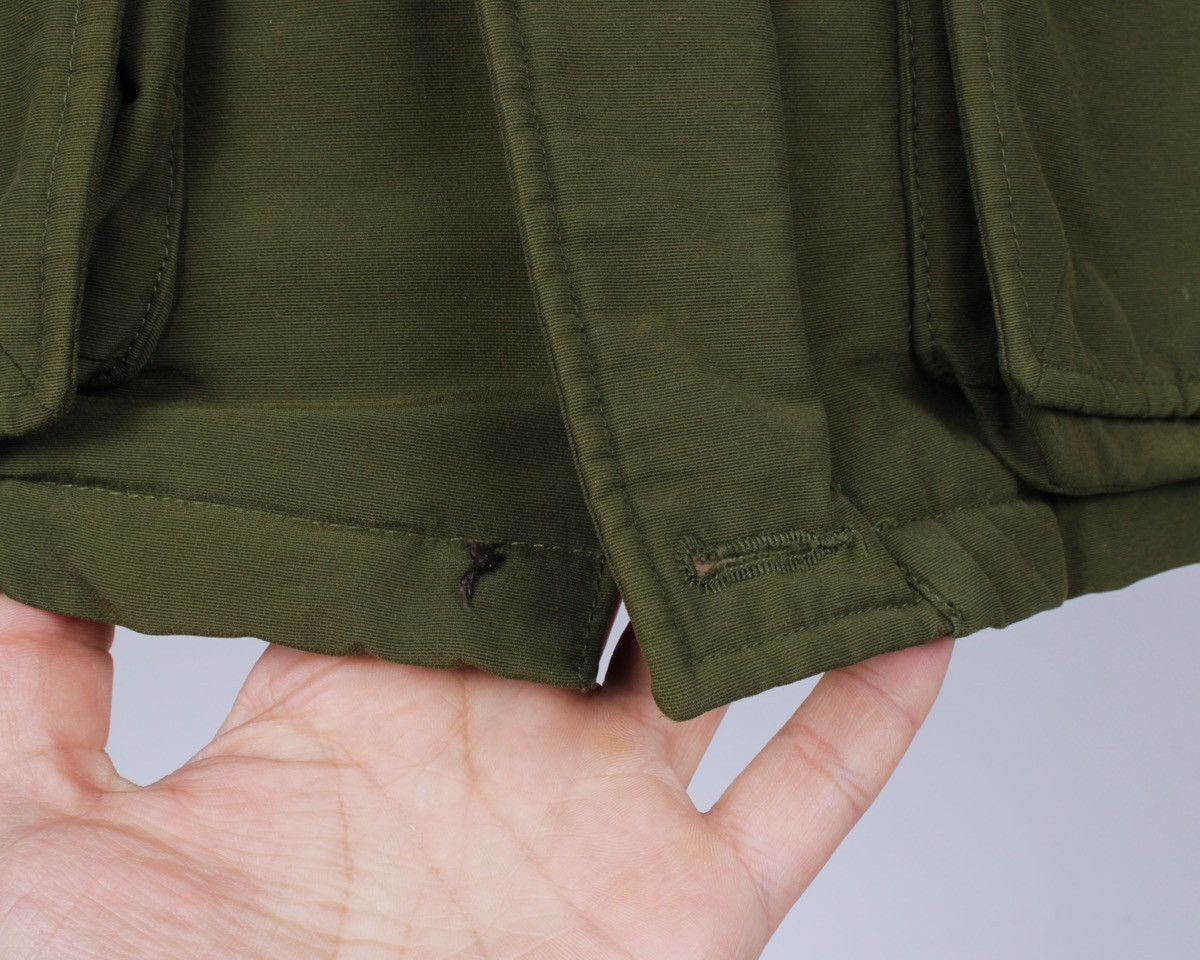 Vintage ONE TRUE SAXON Down Feather Green Khaki Parka Jacket Size US M / EU 48-50 / 2 - 7 Thumbnail