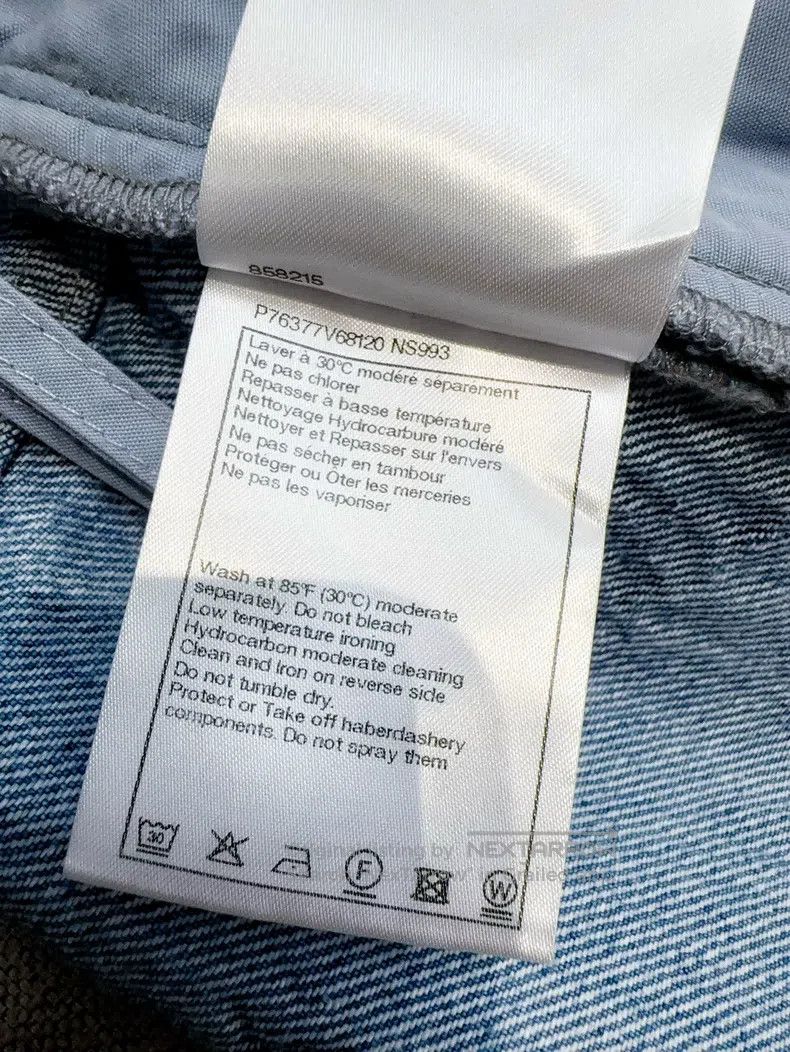 Chanel Chanel 24 new blue double C washed denim hot pants Size 26" / US 2 / IT 38 - 7 Thumbnail