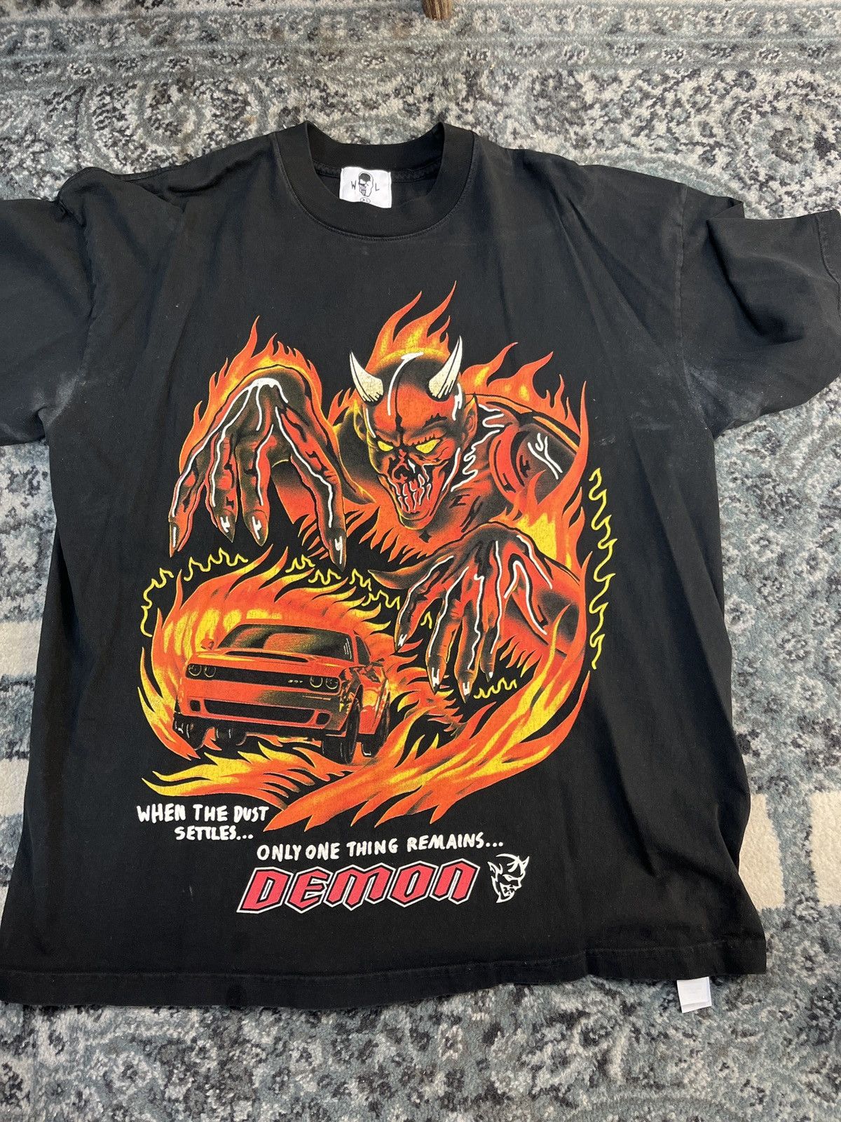 Warren Lotas Dodge Demon T - shirt Black