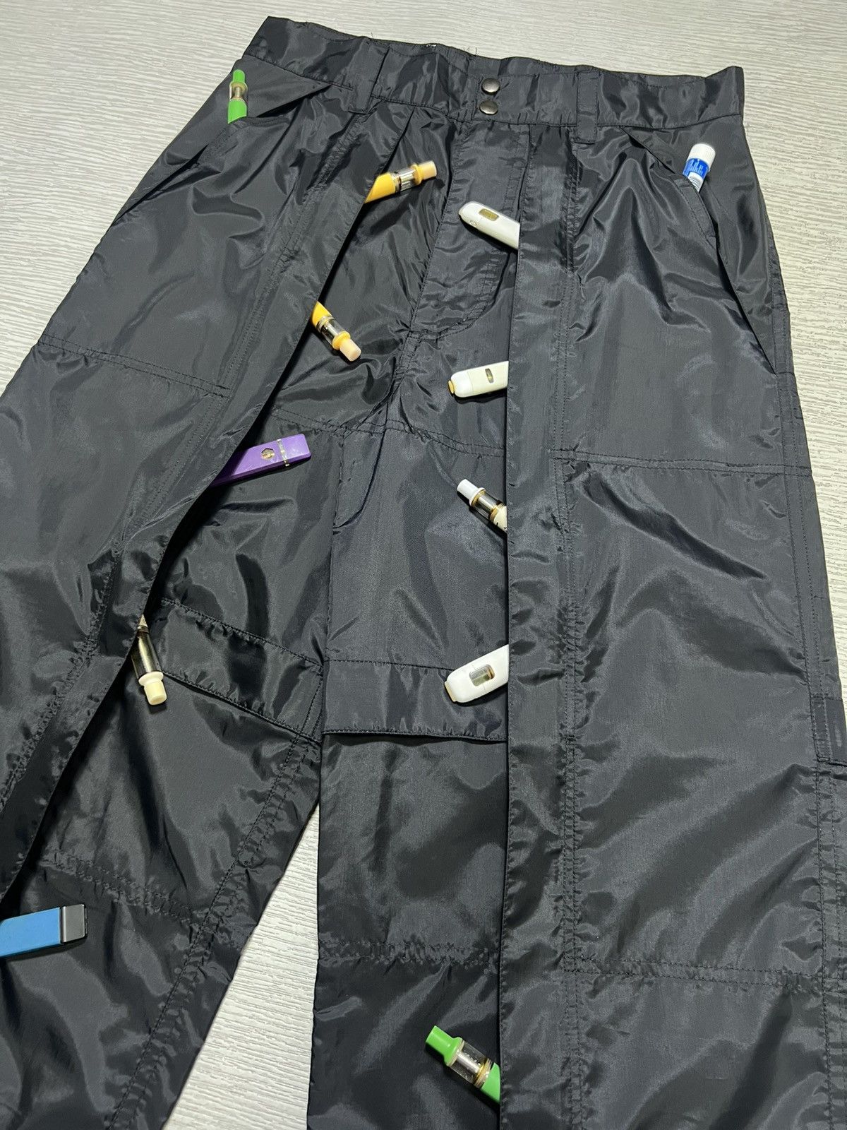 Final Home Final Home - A/W 1995 - 12 Pockets Nylon Survival Pants Size US 30 / EU 46 - 6 Thumbnail