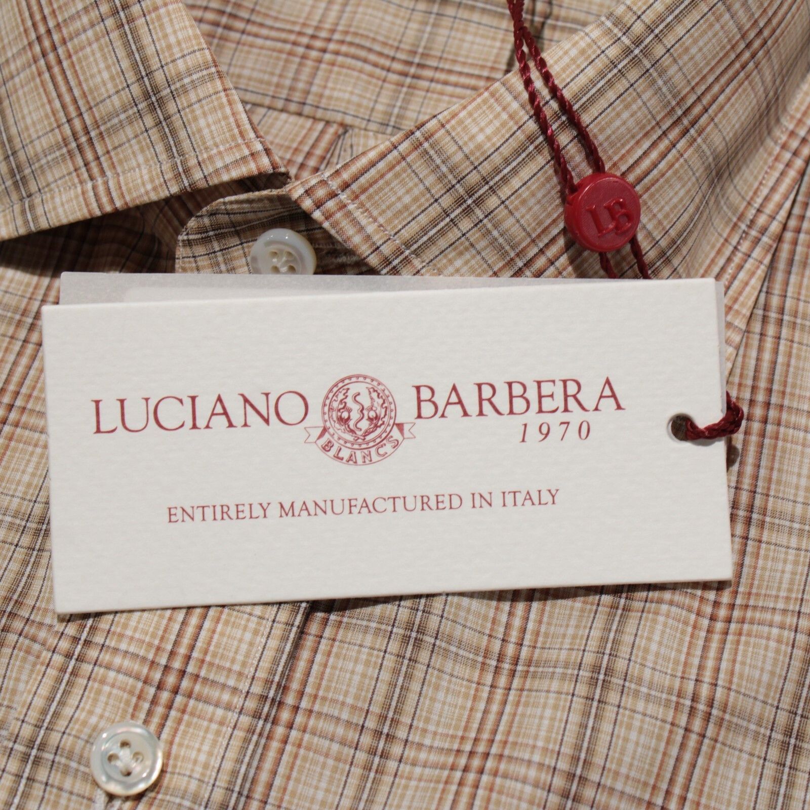 Luciano Barbera Luciano Barbera New with tags Shirt Size M US In Beige Size US M / EU 48-50 / 2 - 2 Thumbnail