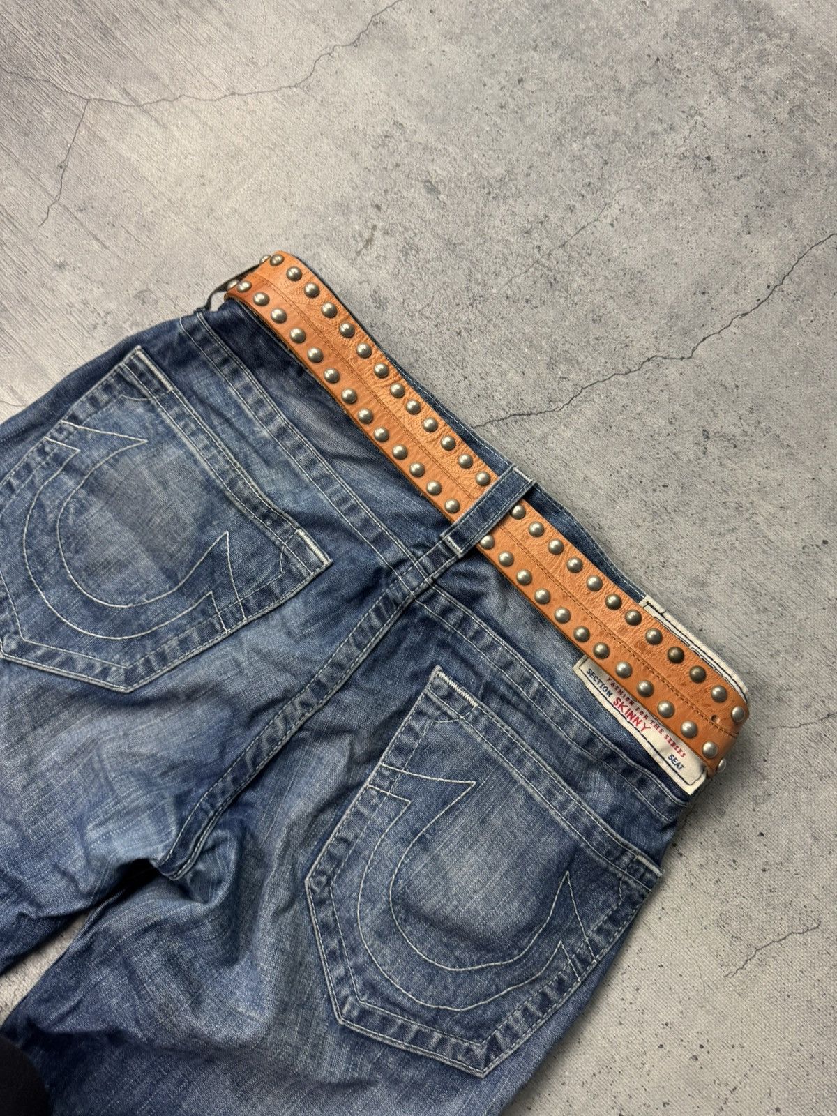 Vintage Vintage Y2K Bb.Simon Style Punk Cross Logo 🤎belt Japanese Size ONE SIZE - 1 Thumbnail