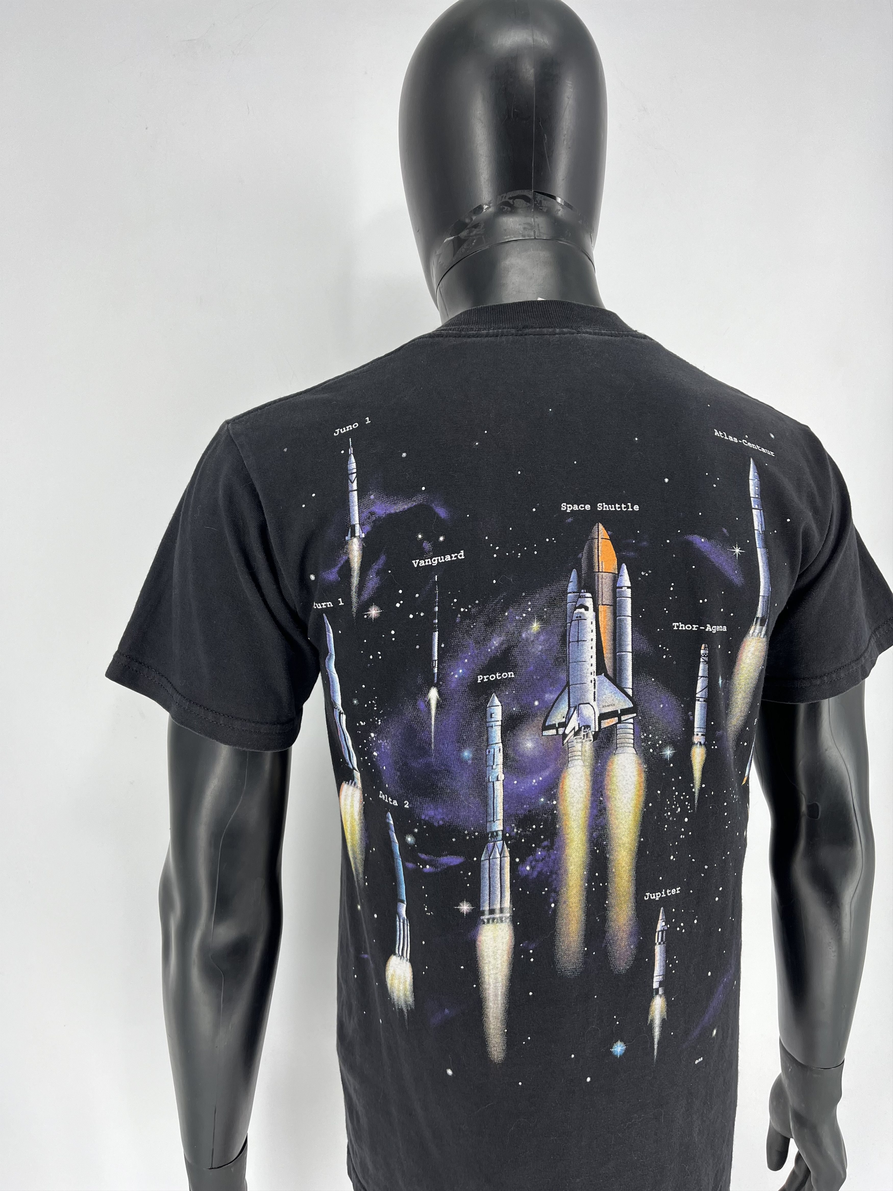 Vintage Vintage Art Unlimited NASA Space World of Rocketry Size US S / EU 44-46 / 1 - 12 Thumbnail