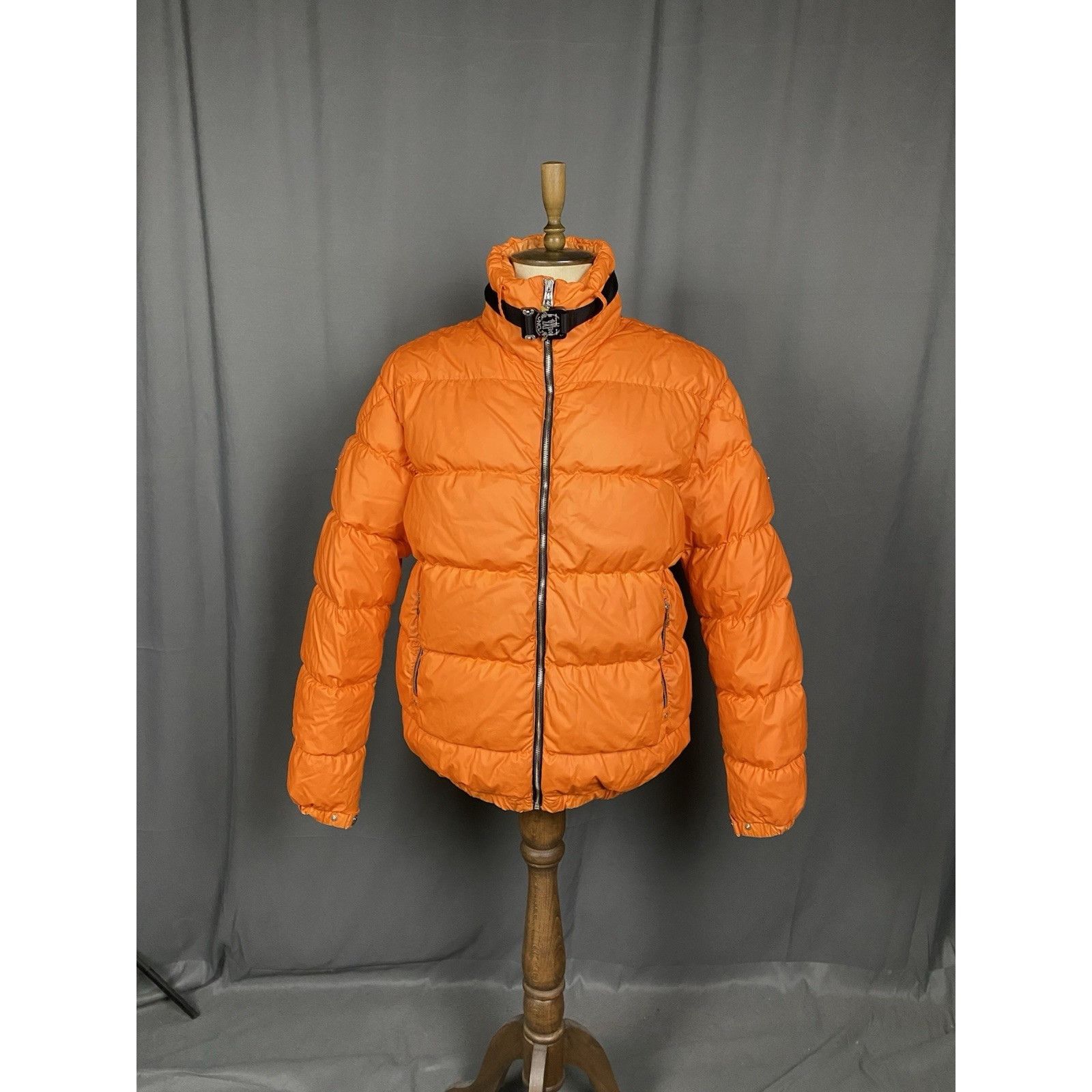 Moncler RARE! Moncler x 1017 ALYX 9SM Deimos Men`s Orange Down Insu Size US L / EU 52-54 / 3 - 5 Thumbnail