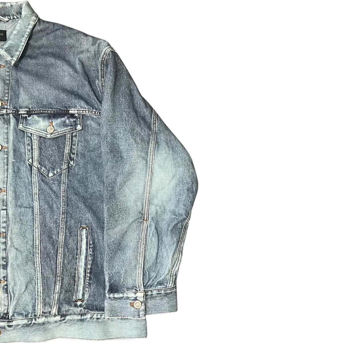 Balenciaga BALENCIAGA 2022AW Trompe-l’œil Heavy Cotton Jersey Denim Set Size US XS / EU 42 / 0 - 4 Thumbnail