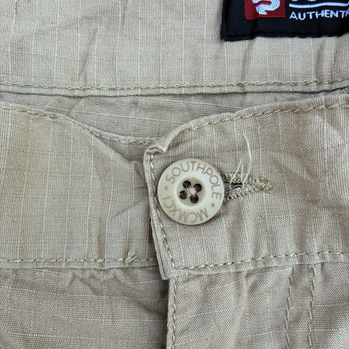 Southpole Southpole Cargo Khaki Rip Stop Shorts Size US 42 / EU 58 - 5 Thumbnail