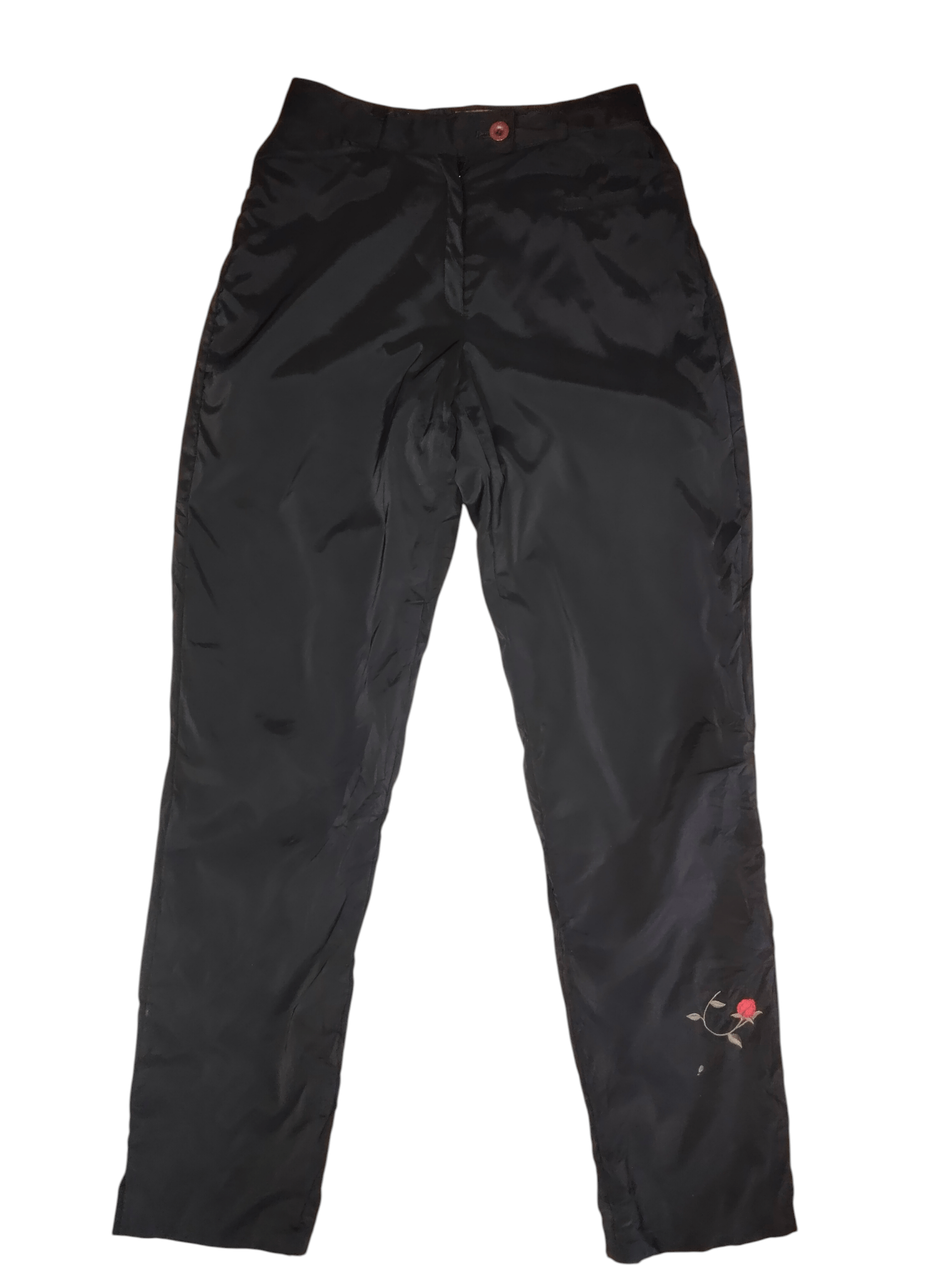 Louis Vuitton Vintage LOUIS VUITTON Rayon Rose Pants Size 26" / US 2 / IT 38 - 1 Thumbnail