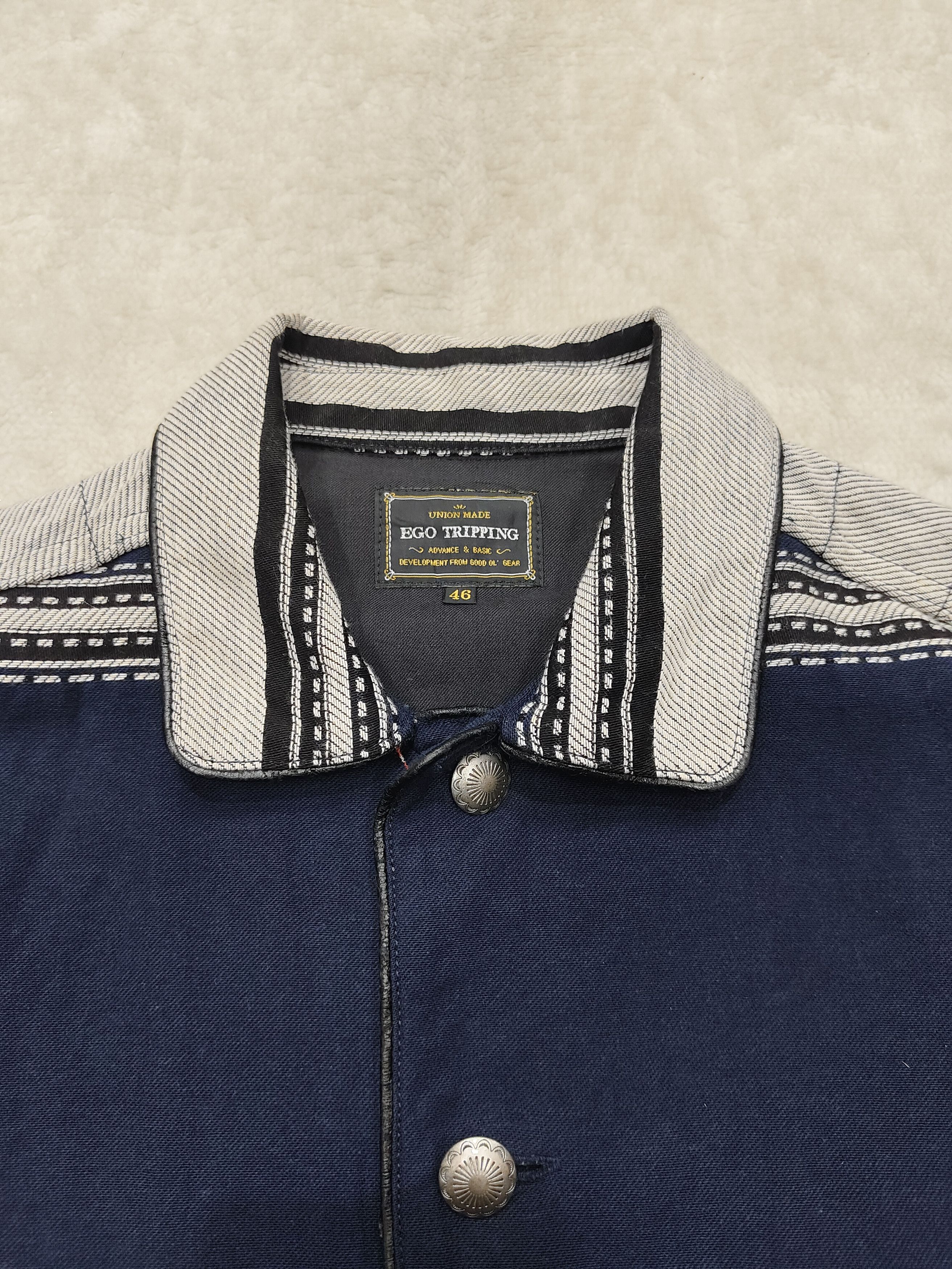 Ego Tripping 🇯🇵 Ego Tripping 🇯🇵 Striped Rugged Flannel Shirt Size US M / EU 48-50 / 2 - 6 Thumbnail