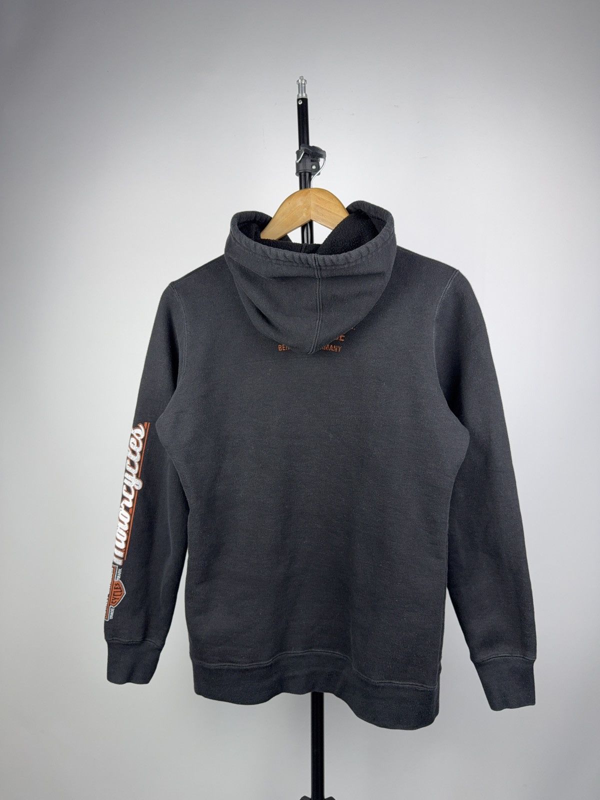 Harley Davidson Vintage 2018 Harley-Davidson Bergstrasse Germany Zip Hoodie Size S / US 4 / IT 40 - 10 Thumbnail