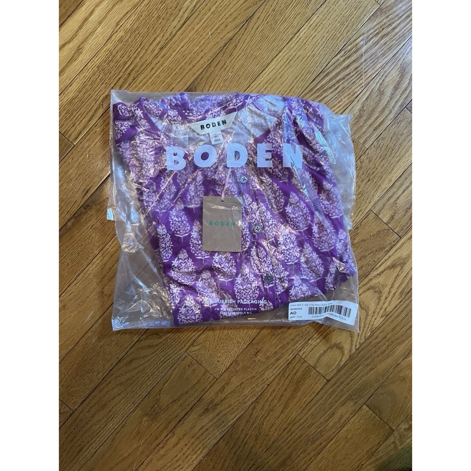 Boden Boden Isla Long Sleeve Jersey Shirt Womens Top Size 0 Size XS / US 0-2 / IT 36-38 - 8 Thumbnail