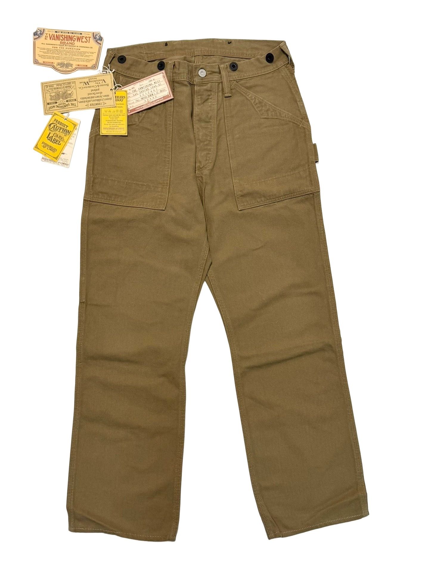 Freewheelers Freewheelers The Vanishing West S601XX Work Pants Size 30 Size US 30 / EU 46 - 1 Thumbnail