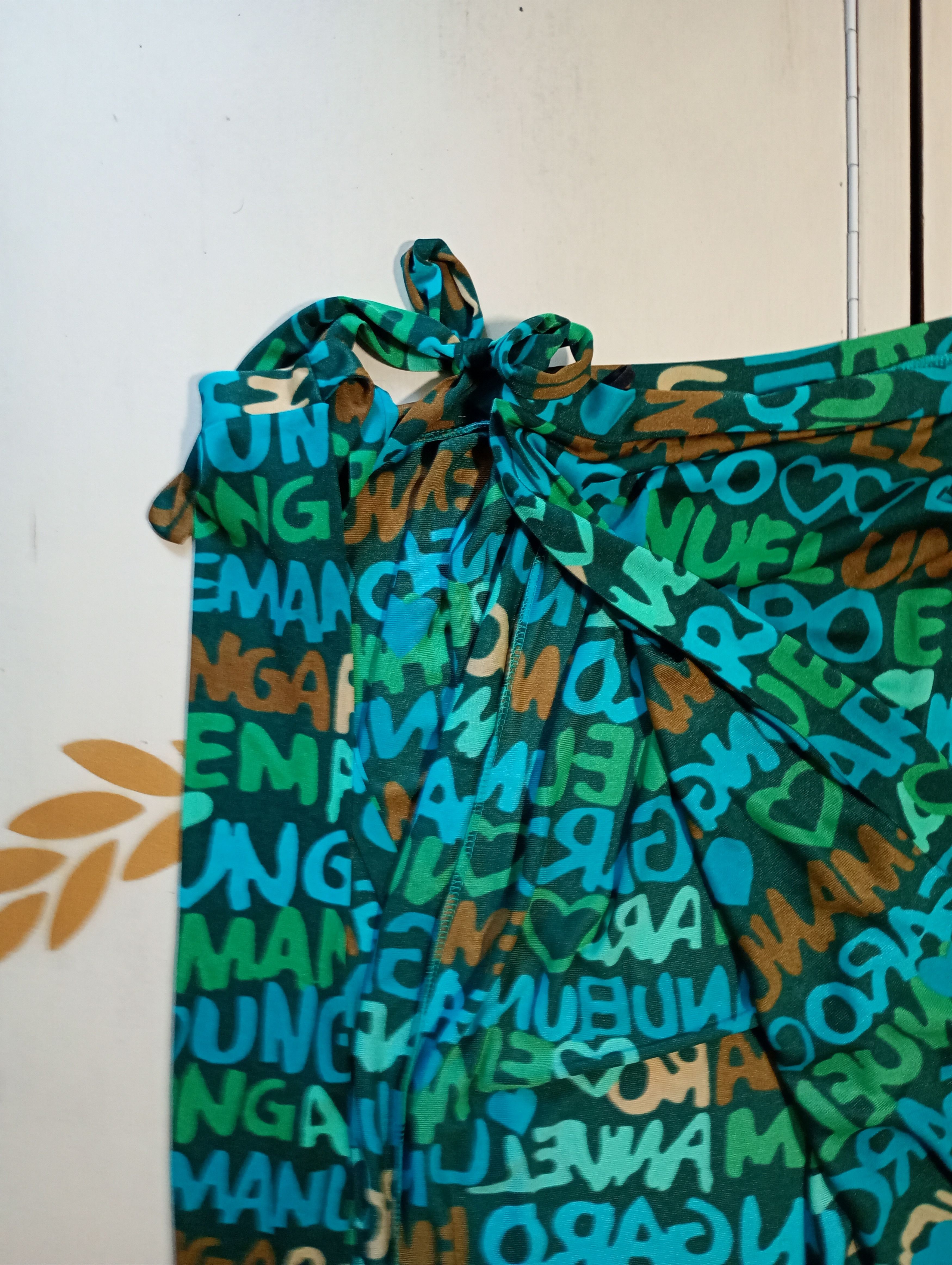 Emanuel Ungaro Emanuel Ungaro Pareo Monogram Skirt Vintage Size 30" / US 8 / IT 44 - 7 Thumbnail