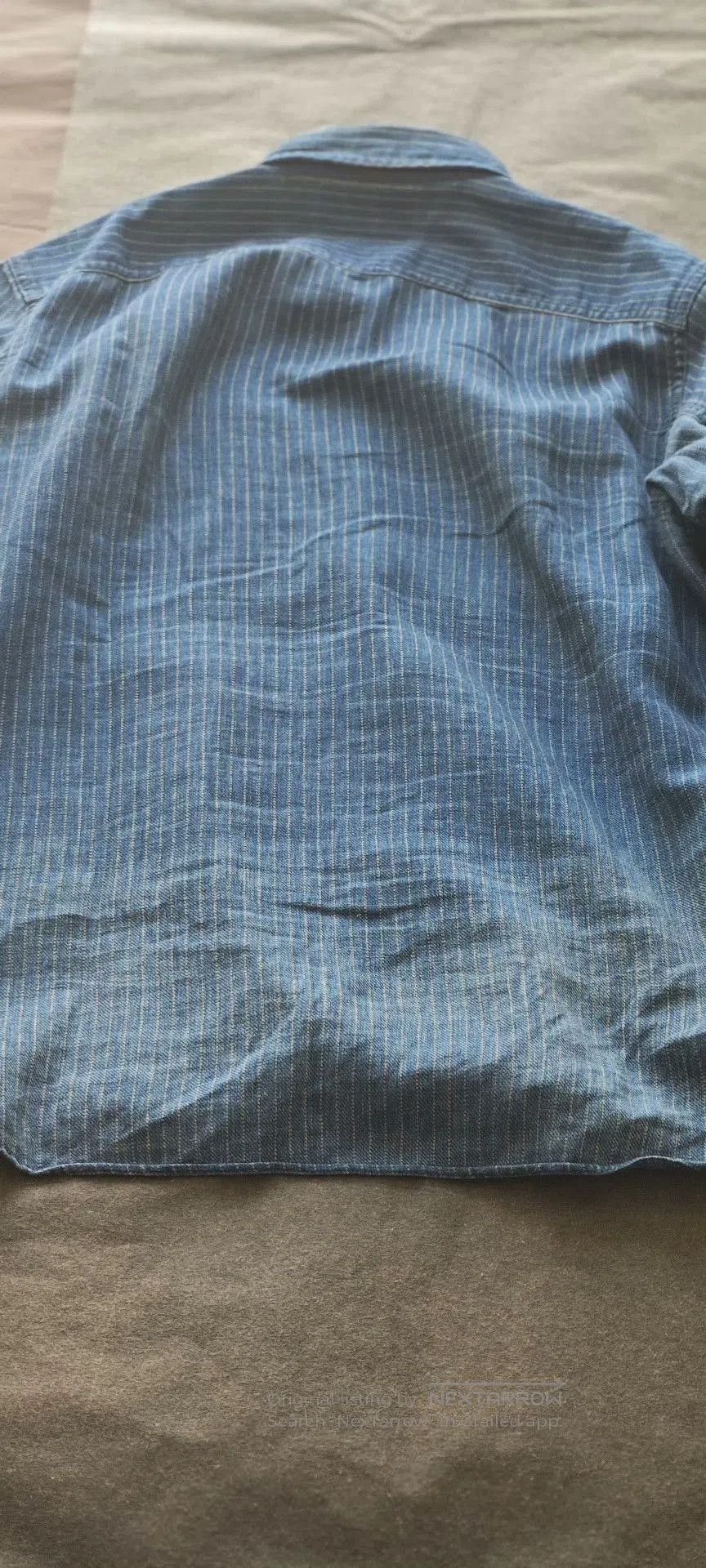 RRL Ralph Lauren RRL Ralph Lauren 2015 Blue Striped Shirt. Size US S / EU 44-46 / 1 - 2 Thumbnail