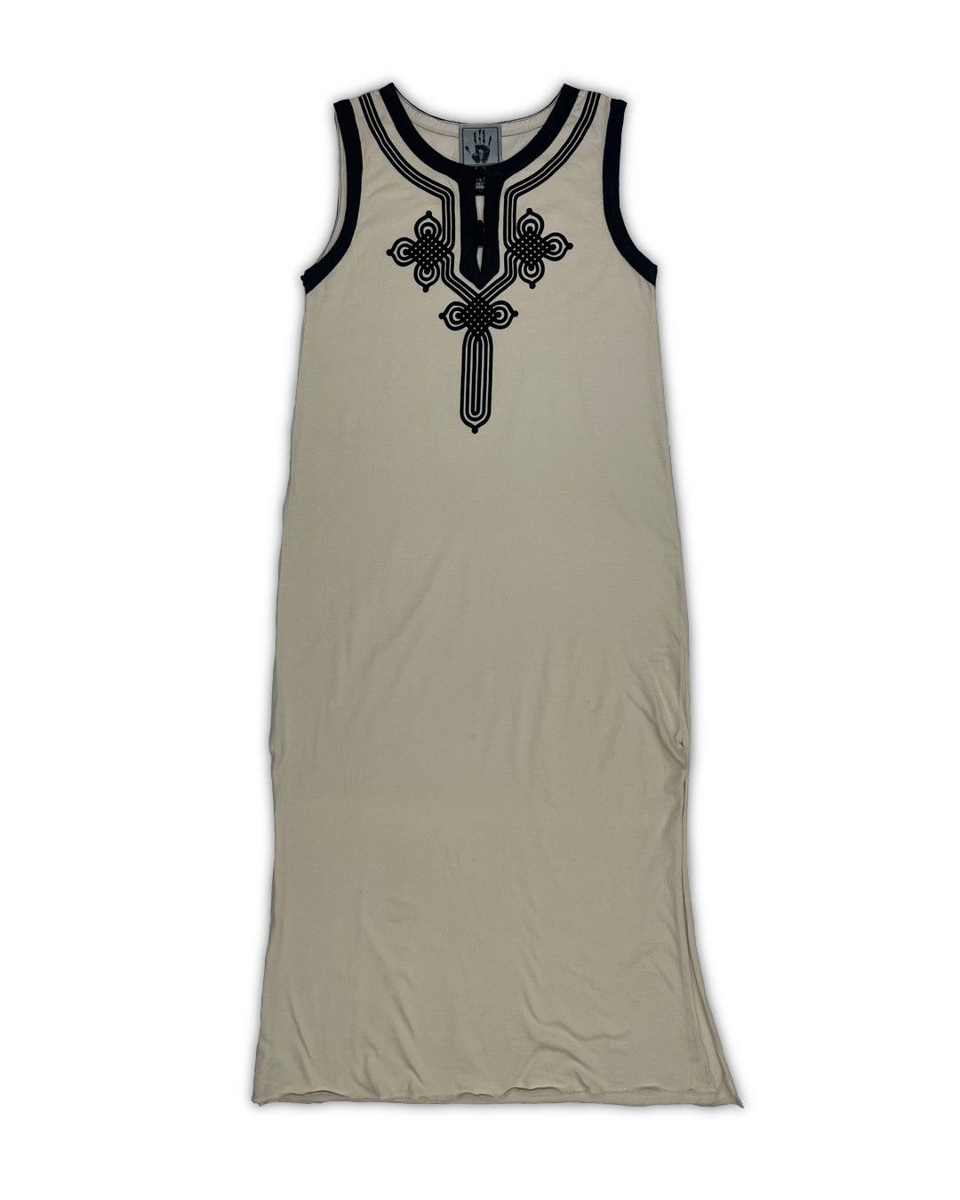 Jean Paul Gaultier SS94 Sleeveless Embroidered Dress
