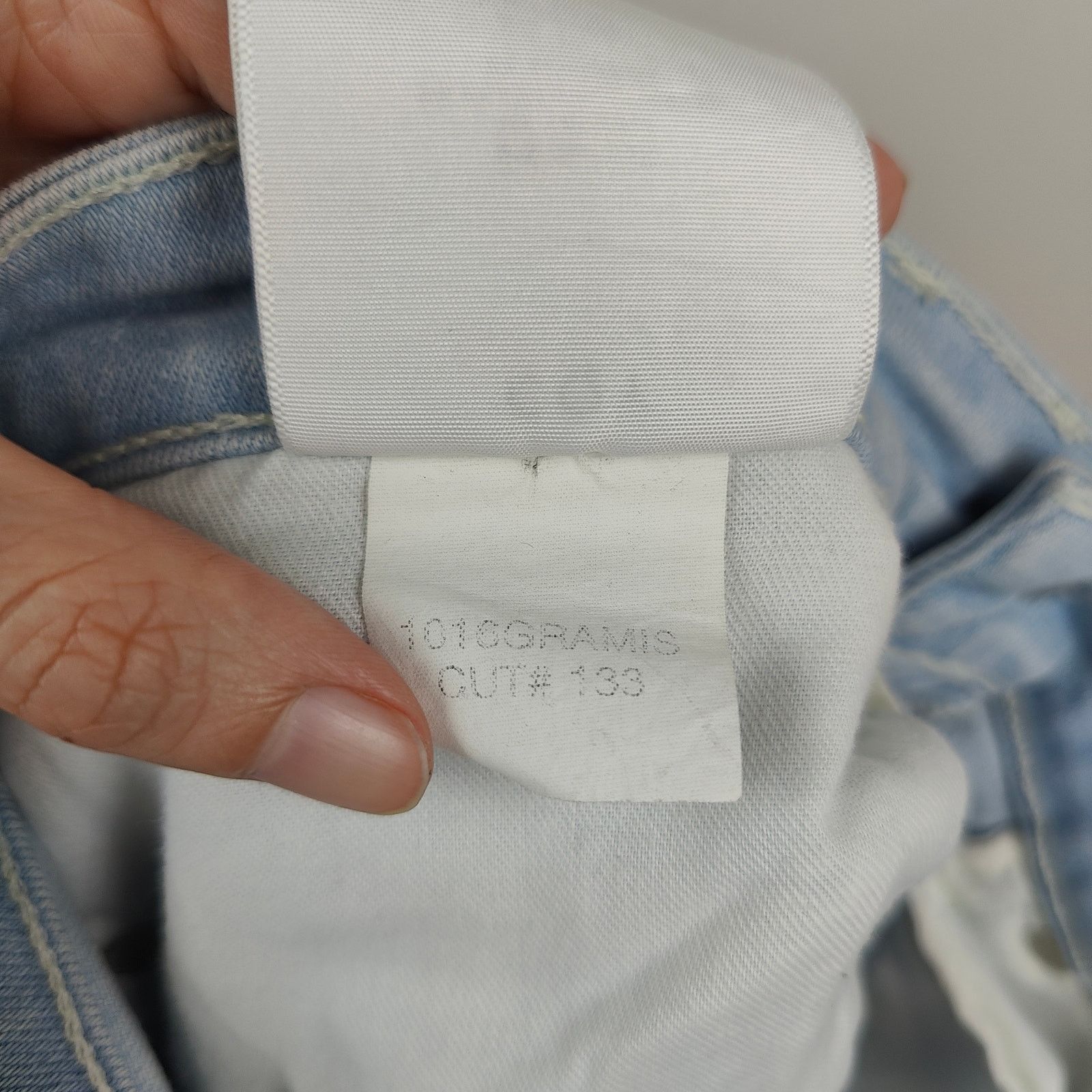 Other CQY Boot Cut Jeans Womens 29 Light Wash Raw Hem Size 29" - 11 Thumbnail