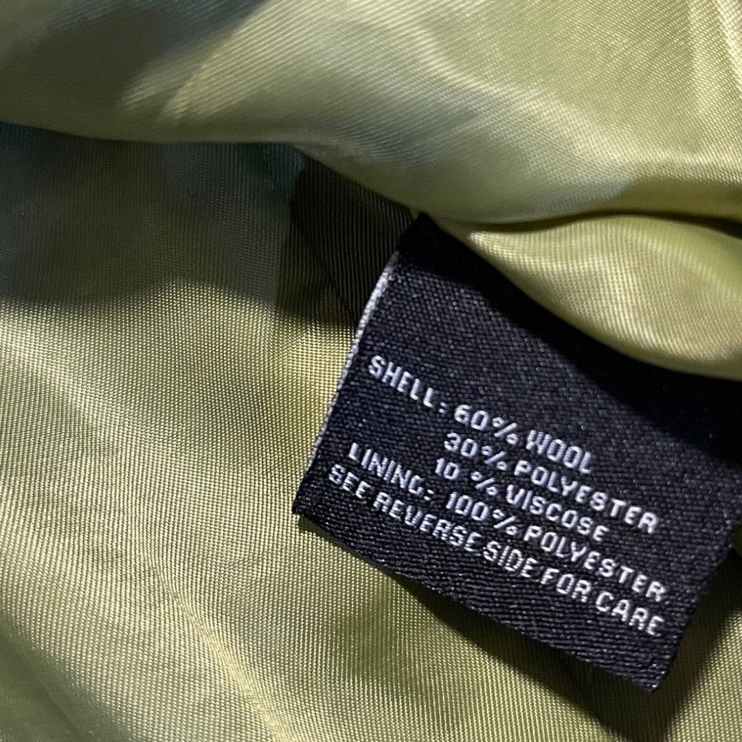 Steve Madden Womens Wool Blend Green Army Jacket Military Coat Medium Size M / US 6-8 / IT 42-44 - 5 Thumbnail