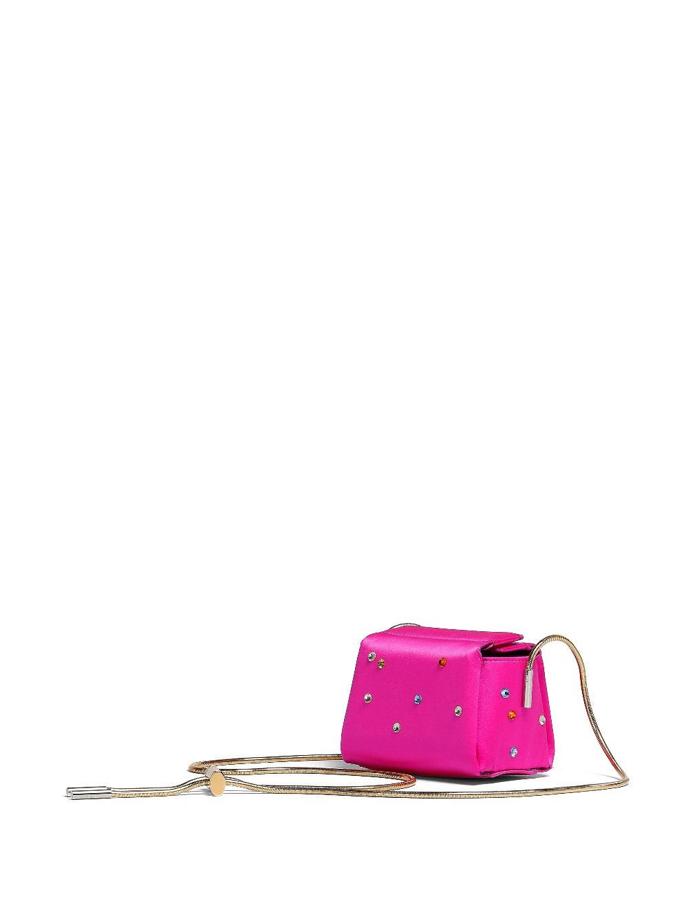 Marni o1w1db10125 Size:OS/Embellished-Satin-Mini-Bag in Pink Size ONE SIZE - 3 Thumbnail