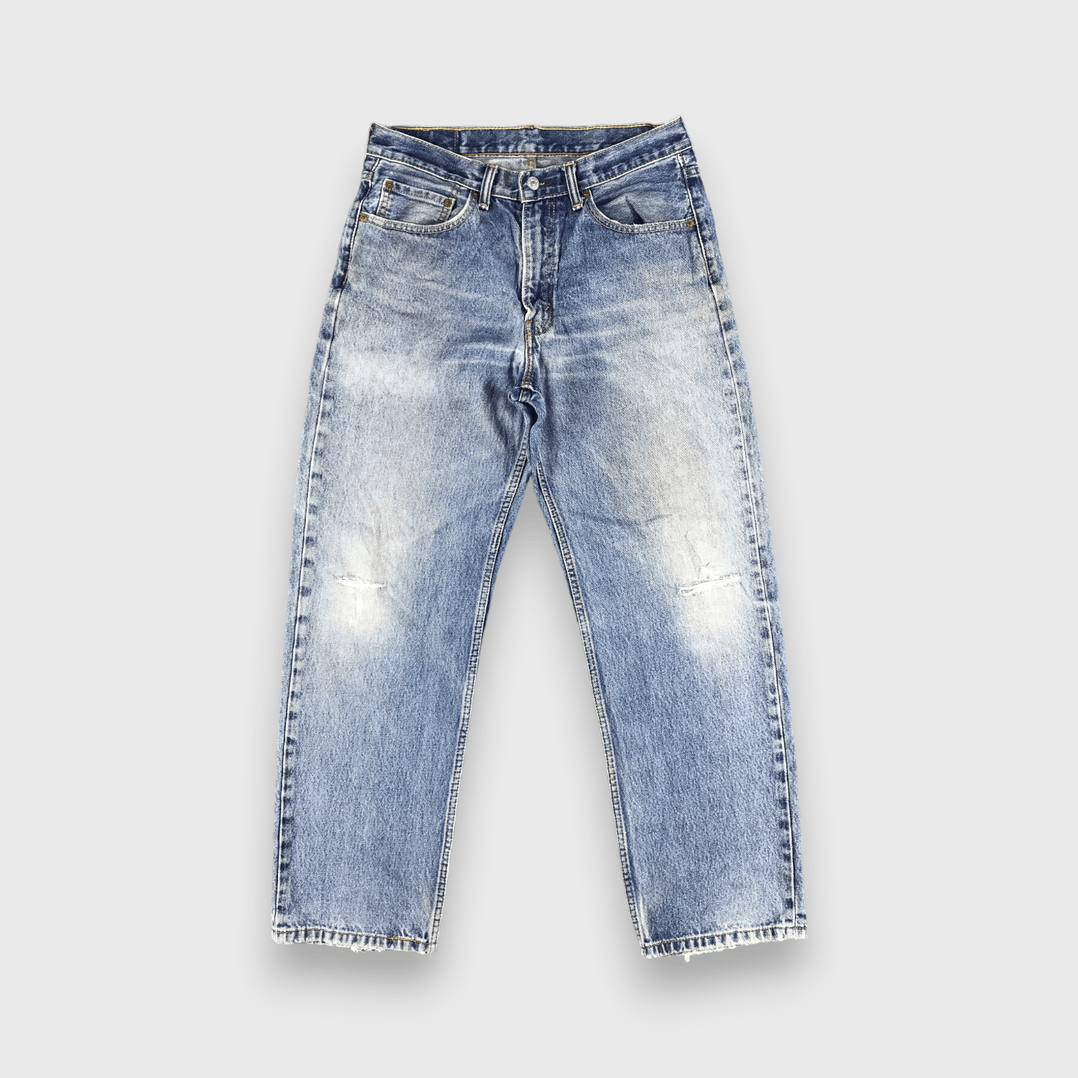 Levi's Vintage Blue Wash Levis 550 Jeans-J2384 Size US 33 - 1 Thumbnail