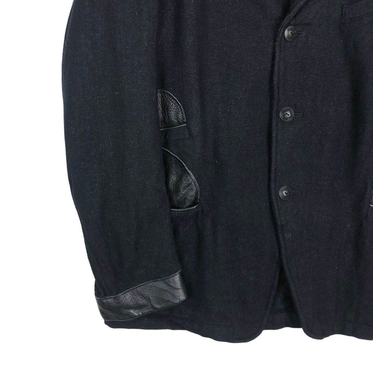 Issey Miyake 🔥Vintage Journal Standard Homestead Chore Jacket Leather Size US L / EU 52-54 / 3 - 4 Thumbnail