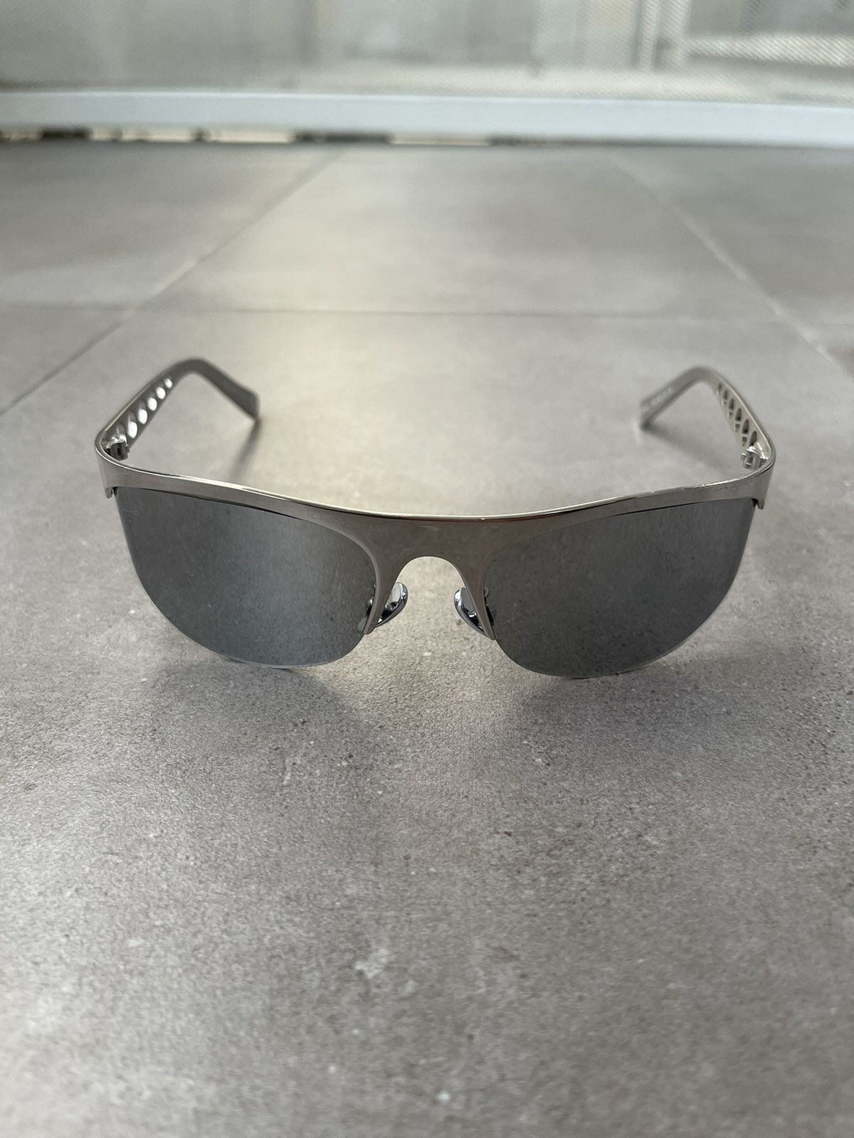 Marni !DS! Marni Salar De Uyuni 6V5/3/AB22 Silver Sunglasses Size ONE SIZE - 9 Thumbnail