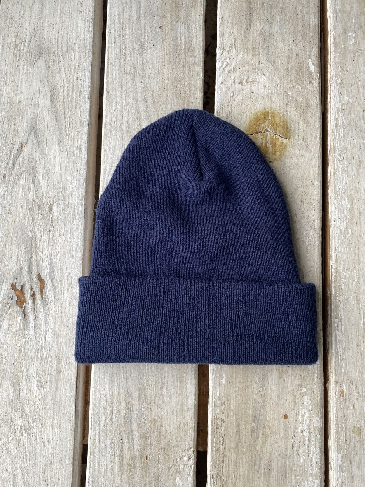 Nike × Vintage Vintage 90s Nike Beanie Swoosh Knit Y2K Size ONE SIZE - 3 Thumbnail