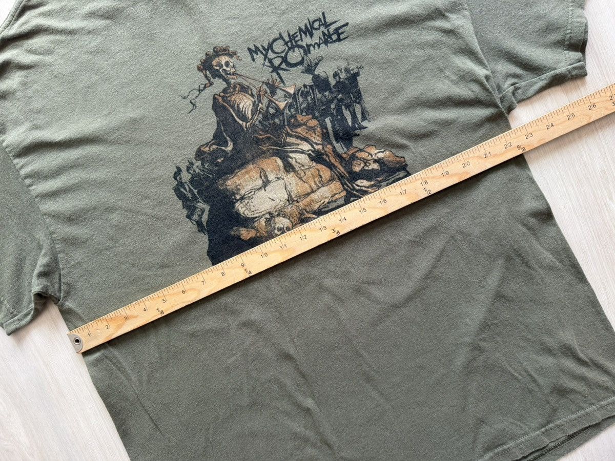 Vintage Vintage My Chemical Romance Tee Olive Sz XL Tennessee River Size US XL / EU 56 / 4 - 3 Thumbnail