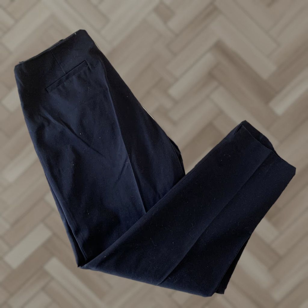Vintage Evelyn & Arthur Ankle Chino Pants Women's Size 8 Navy Blue Size 30" / US 8 / IT 44 - 1 Thumbnail