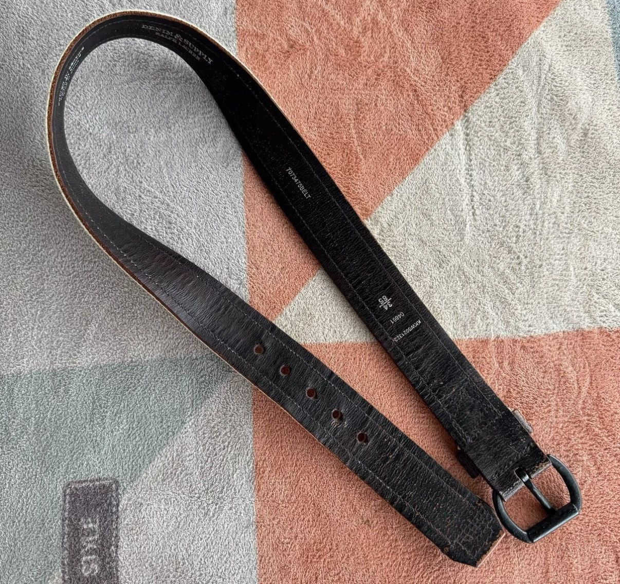 Denim & Supply Ralph Lauren Ralph Lauren Denim Supply RL Leather Belt K22 Size ONE SIZE - 4 Thumbnail
