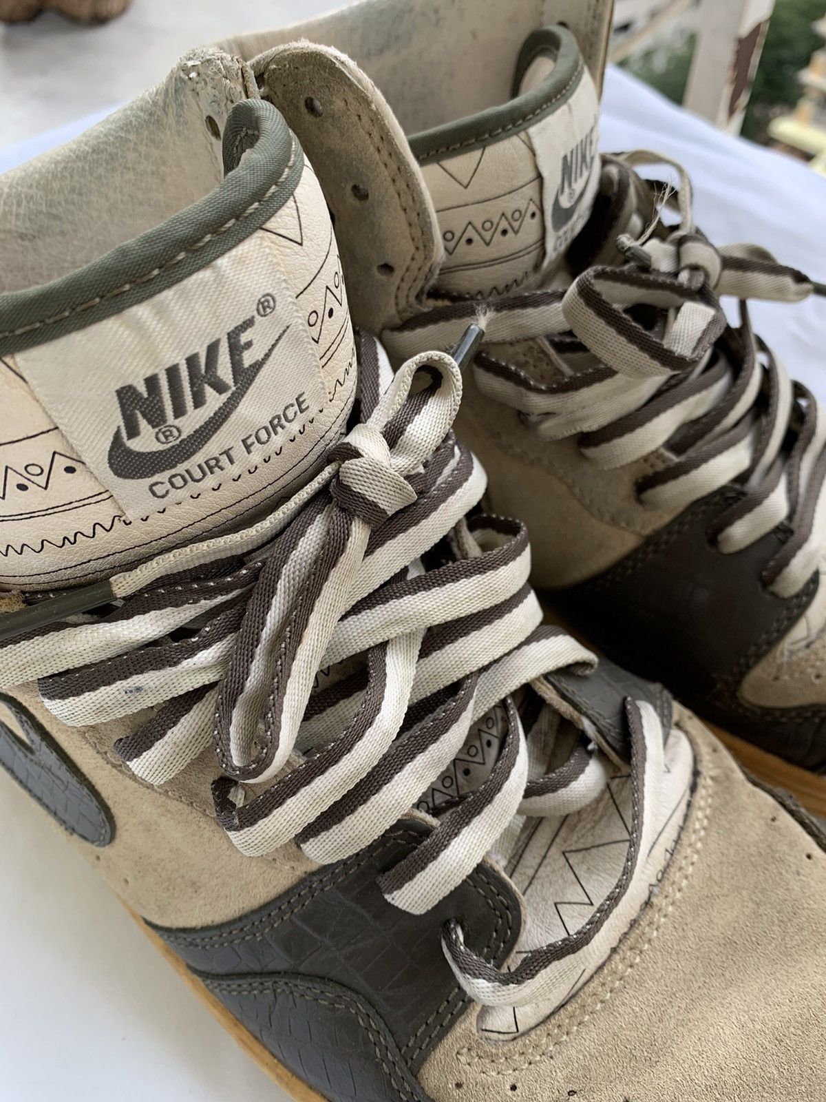 Jordan Brand Grail🔥 Nike X Stussy Court Force 25th Anniversary Sneakers Size US 9 / EU 42 - 11 Thumbnail