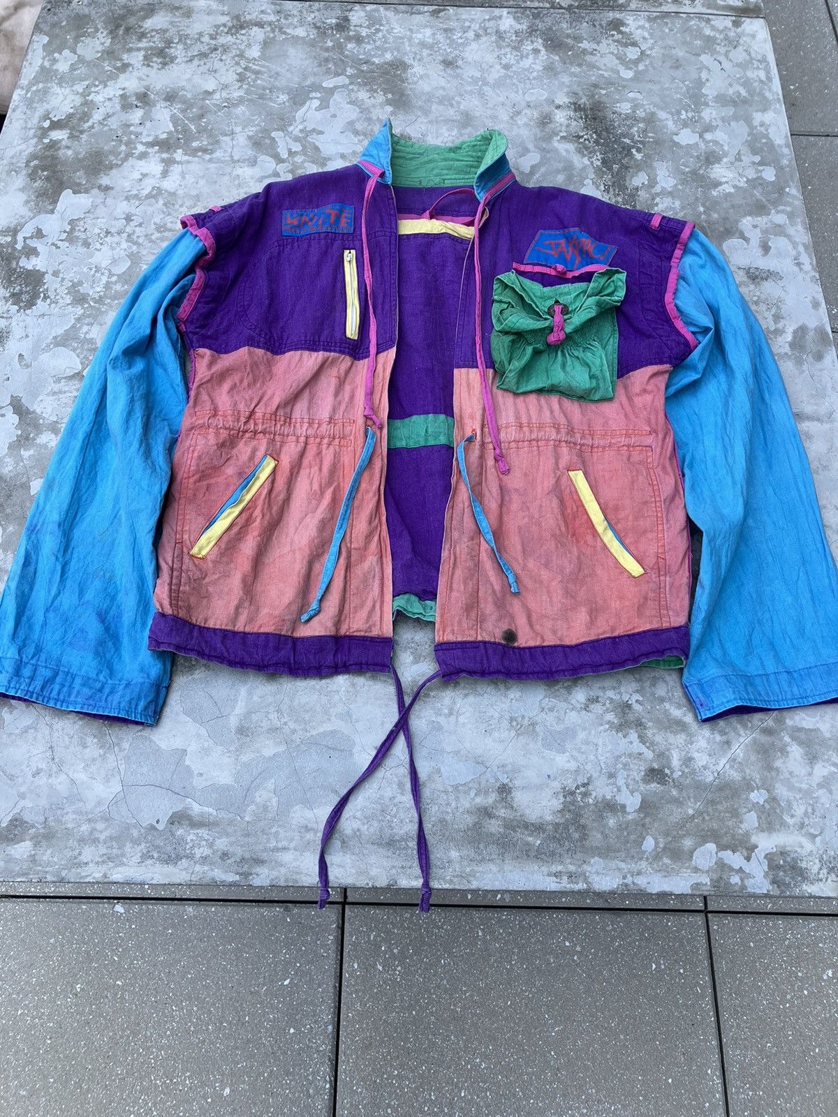 Other Vintage Jakpac Knite Ramayana Art Jacket Size M / US 6-8 / IT 42-44 - 2 Thumbnail