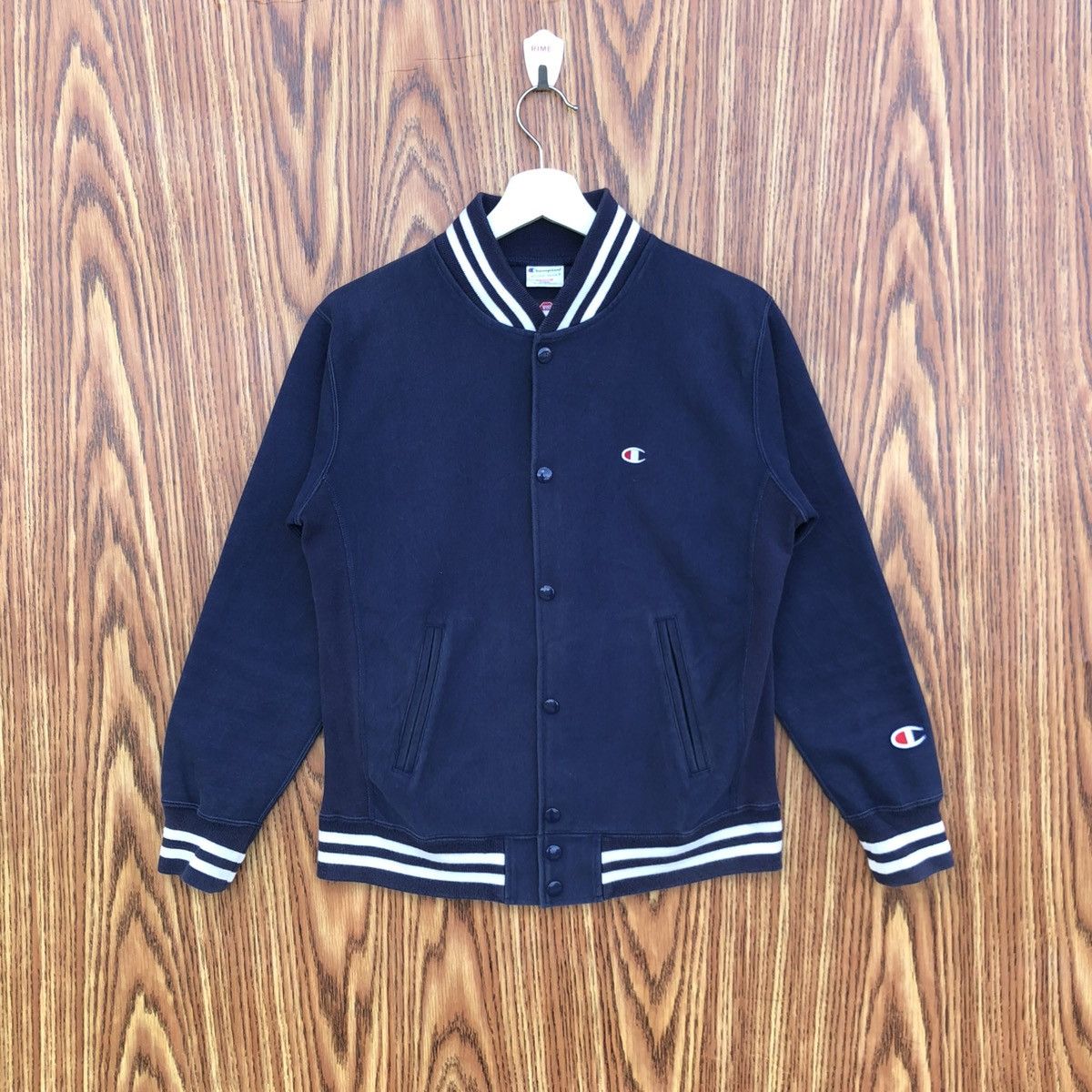 Champion Champion Reverse Weave Varsity Jacket Size M / US 6-8 / IT 42-44 - 1 Thumbnail