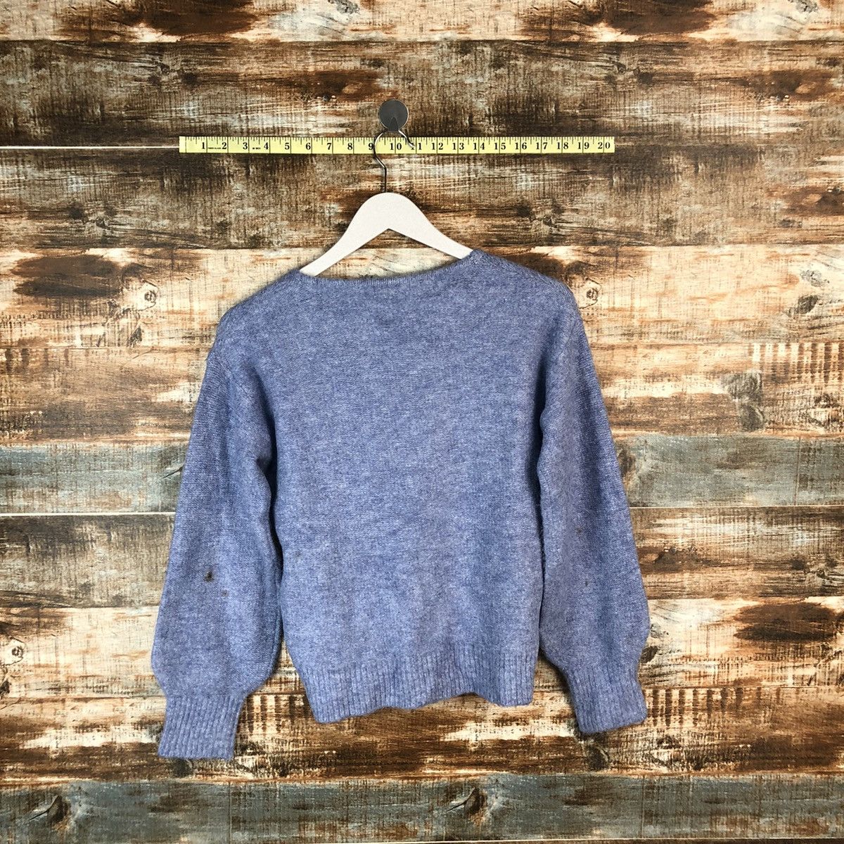 Homespun Knitwear × Japanese Brand Dreskip Blue Knitwear #A1337 Size S / US 4 / IT 40 - 12 Thumbnail