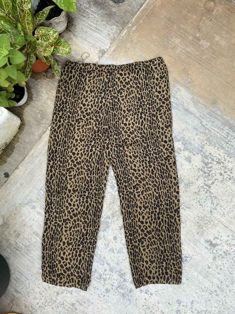 Lauren Ralph Lauren Lauren Ralph Lauren Leopard Wide Leg Silk Pant Size 36" / US 14 / IT 50 - 2 Thumbnail