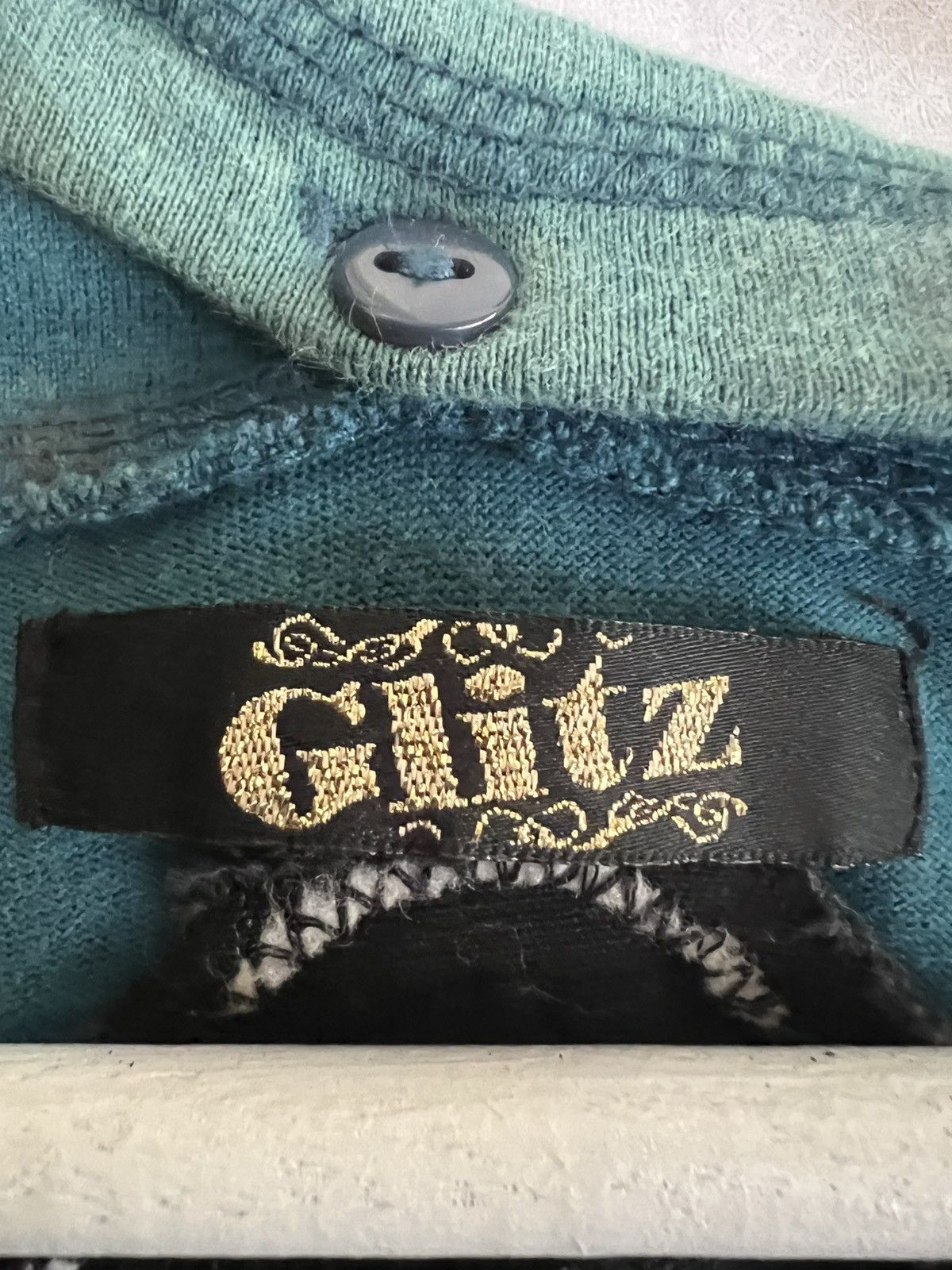 Japanese Brand GLITZ HOODIE Size US XS / EU 42 / 0 - 5 Thumbnail