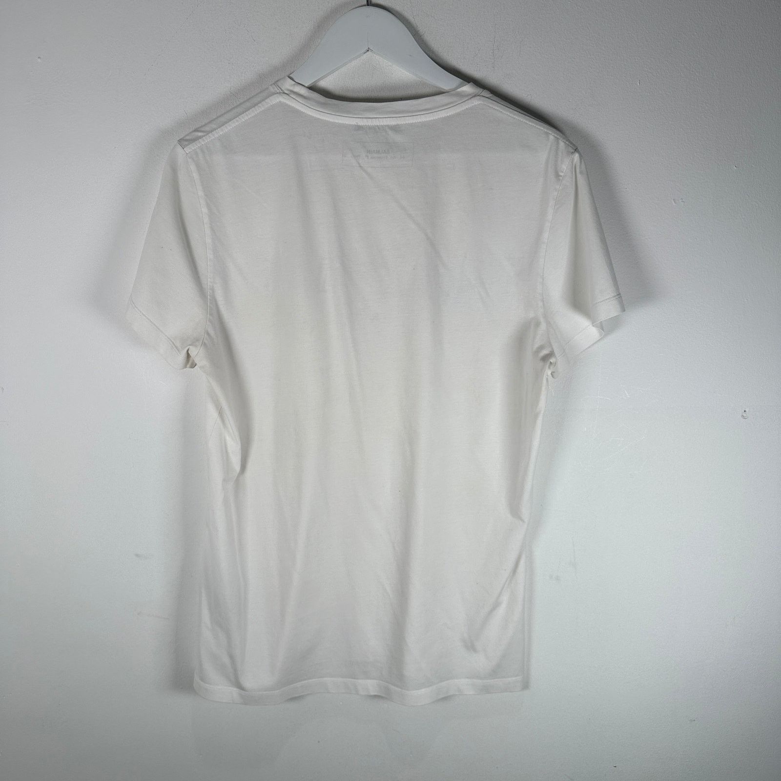 Balmain Balmain Logo Graphic White T-Shirt Size M Size US M / EU 48-50 / 2 - 2 Thumbnail