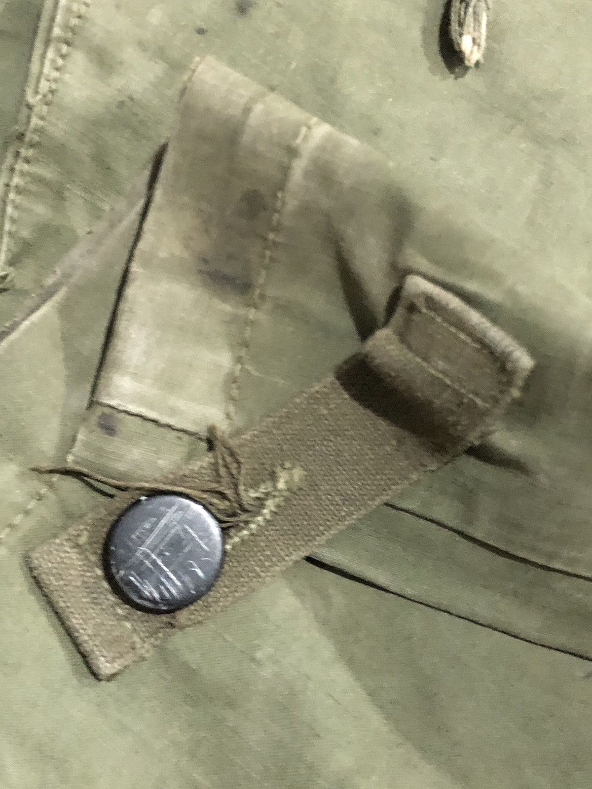 Vintage Vtg WW2 U.S. Navy Anorak Rain Deck Jacket Foul Weather Parka Size US M / EU 48-50 / 2 - 12 Thumbnail