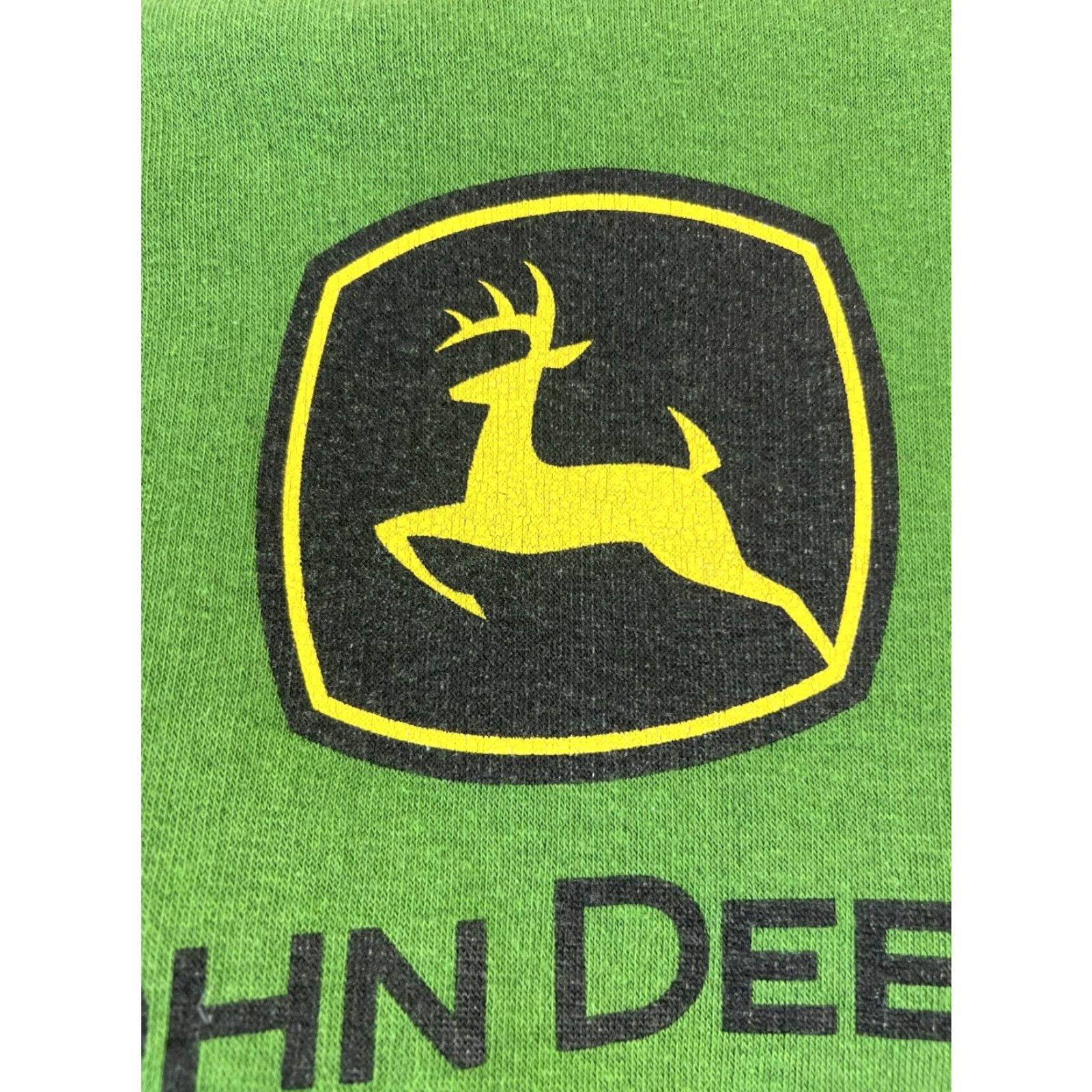 John Deere John Deere Green Hoodie Sweatshirt Medium Men Size Green Pullover Tractors Sweatshirt Size US M / EU 48-50 / 2 - 8 Thumbnail