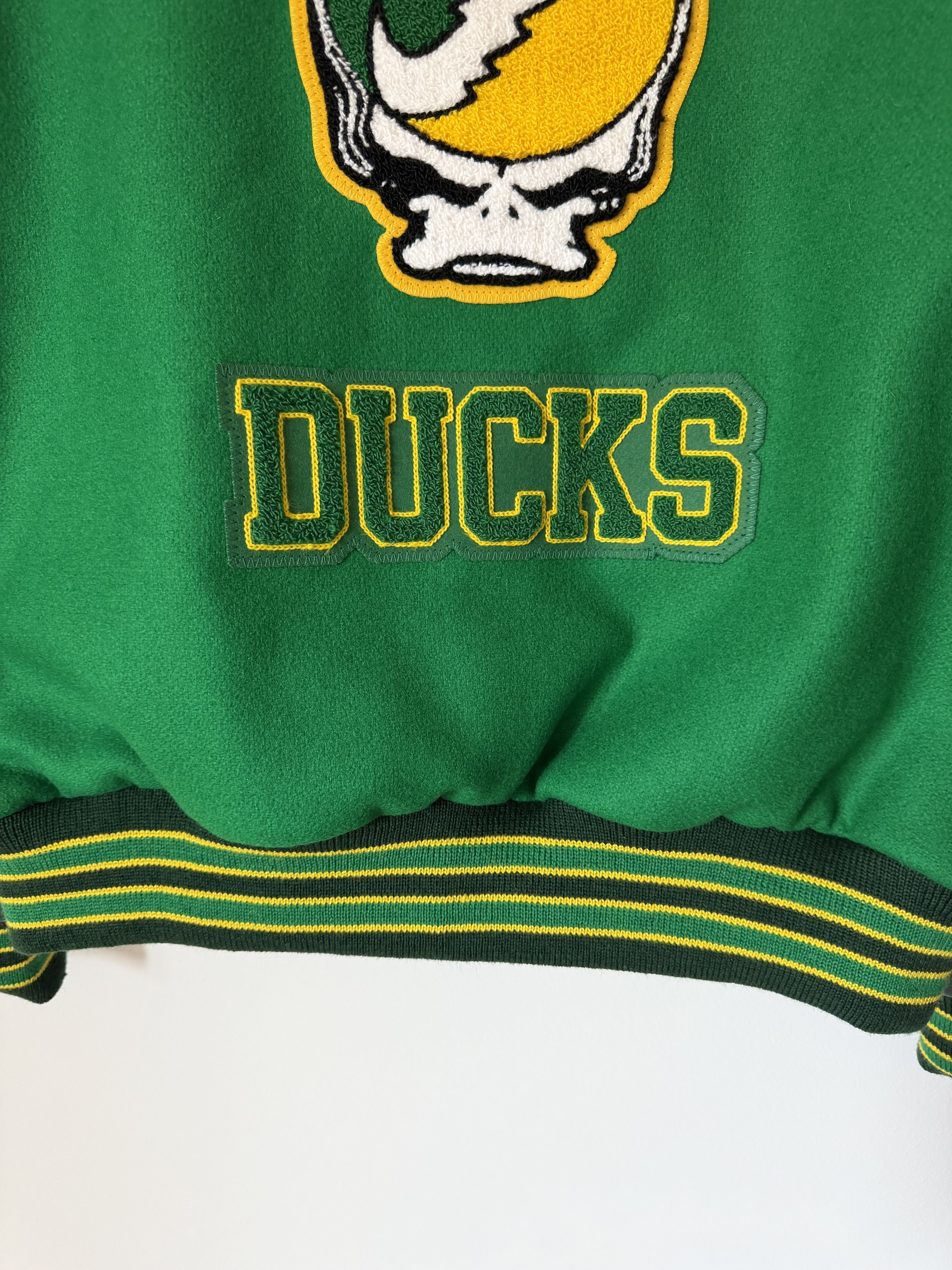 Nike Class Trip Grateful Dead Oregon Ducks Letterman Jacket
