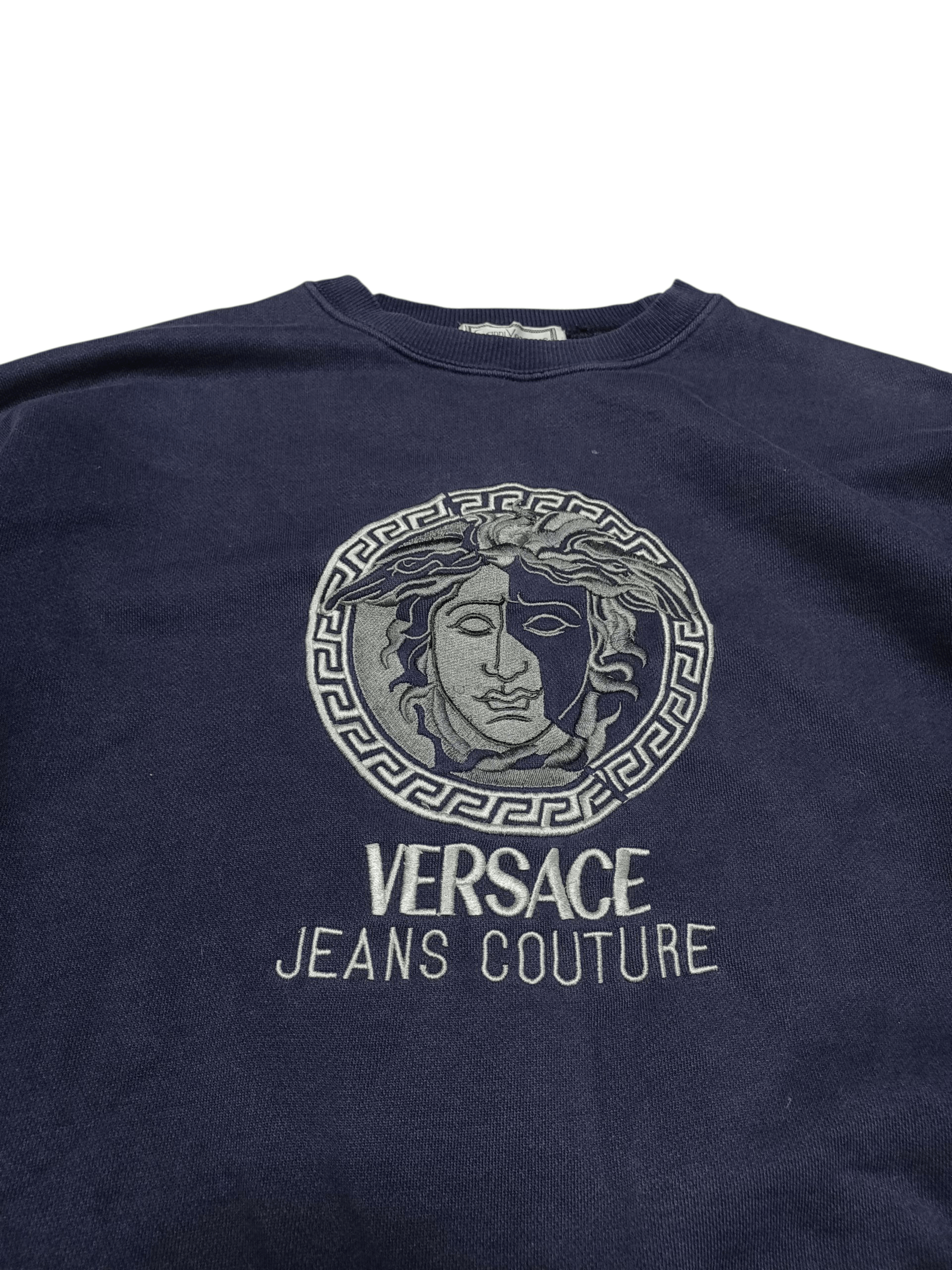 Versace Jeans Couture VERSACE JEANS COUTURE VINTAGE BIG LOGO SWEATSHIRT Size US M / EU 48-50 / 2 - 2 Thumbnail