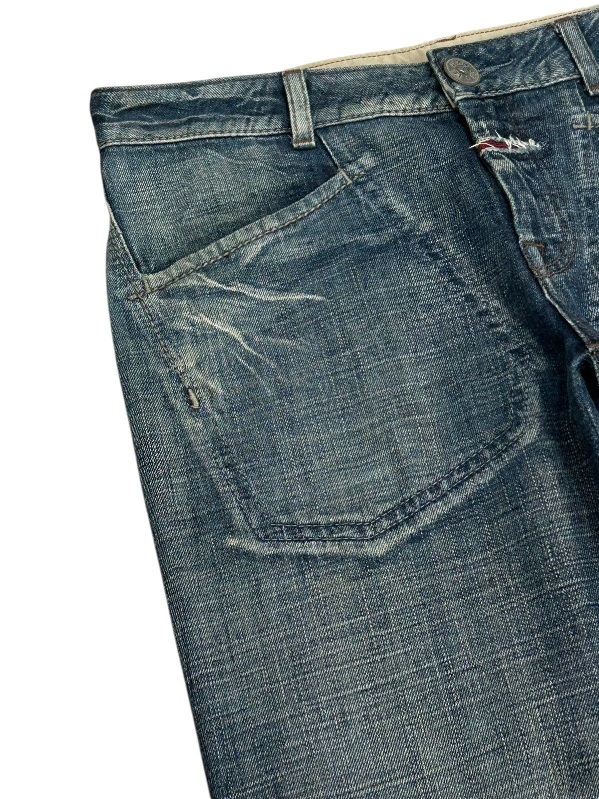 Marithe + Francois Girbaud Marithe Francois Girbaud Baggy Loose Fit Double Knee Pocket Size US 31 - 5 Thumbnail