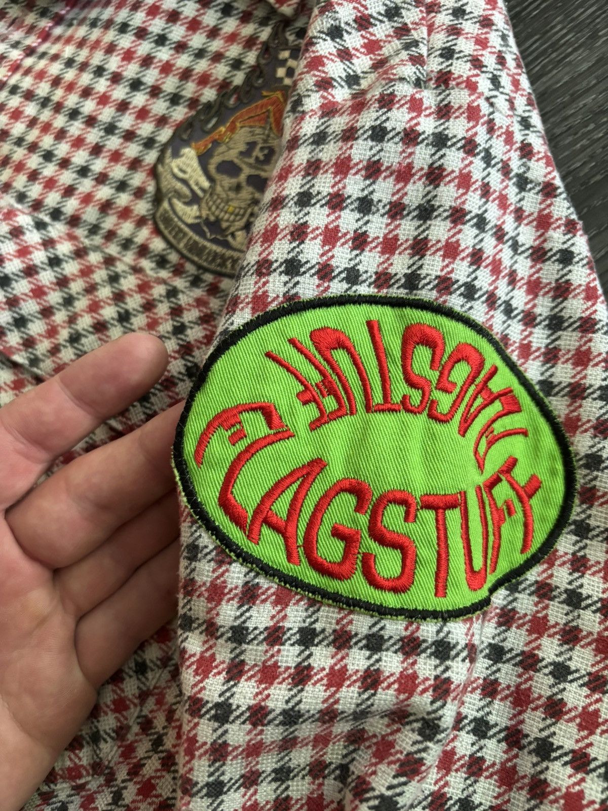 Blackmeans Blackmeans x FourStore flannel Size US L / EU 52-54 / 3 - 4 Thumbnail