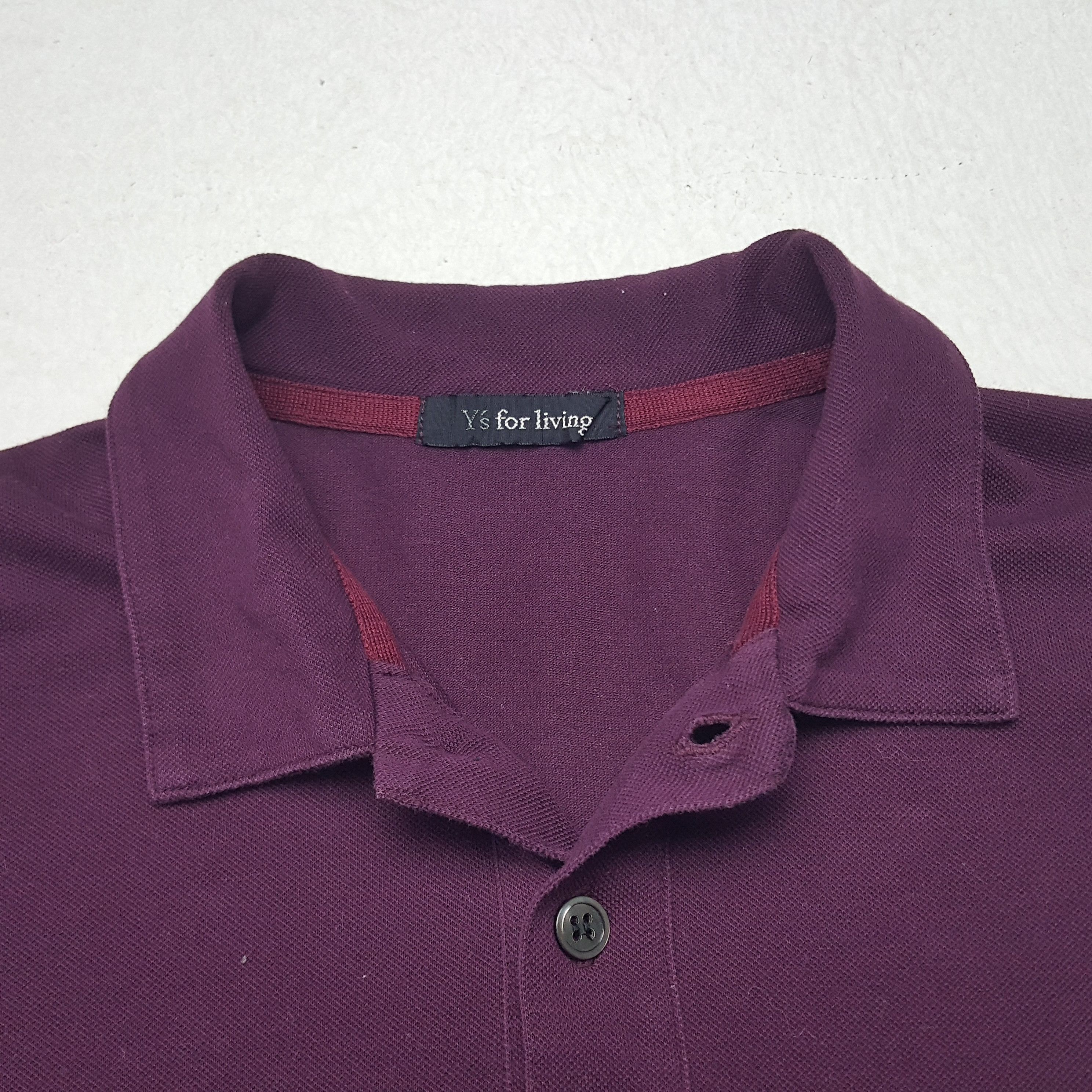 Vintage × Yohji Yamamoto Vintage Y's For Living by Yohji Yamamoto Designer Polos Size US XS / EU 42 / 0 - 4 Thumbnail