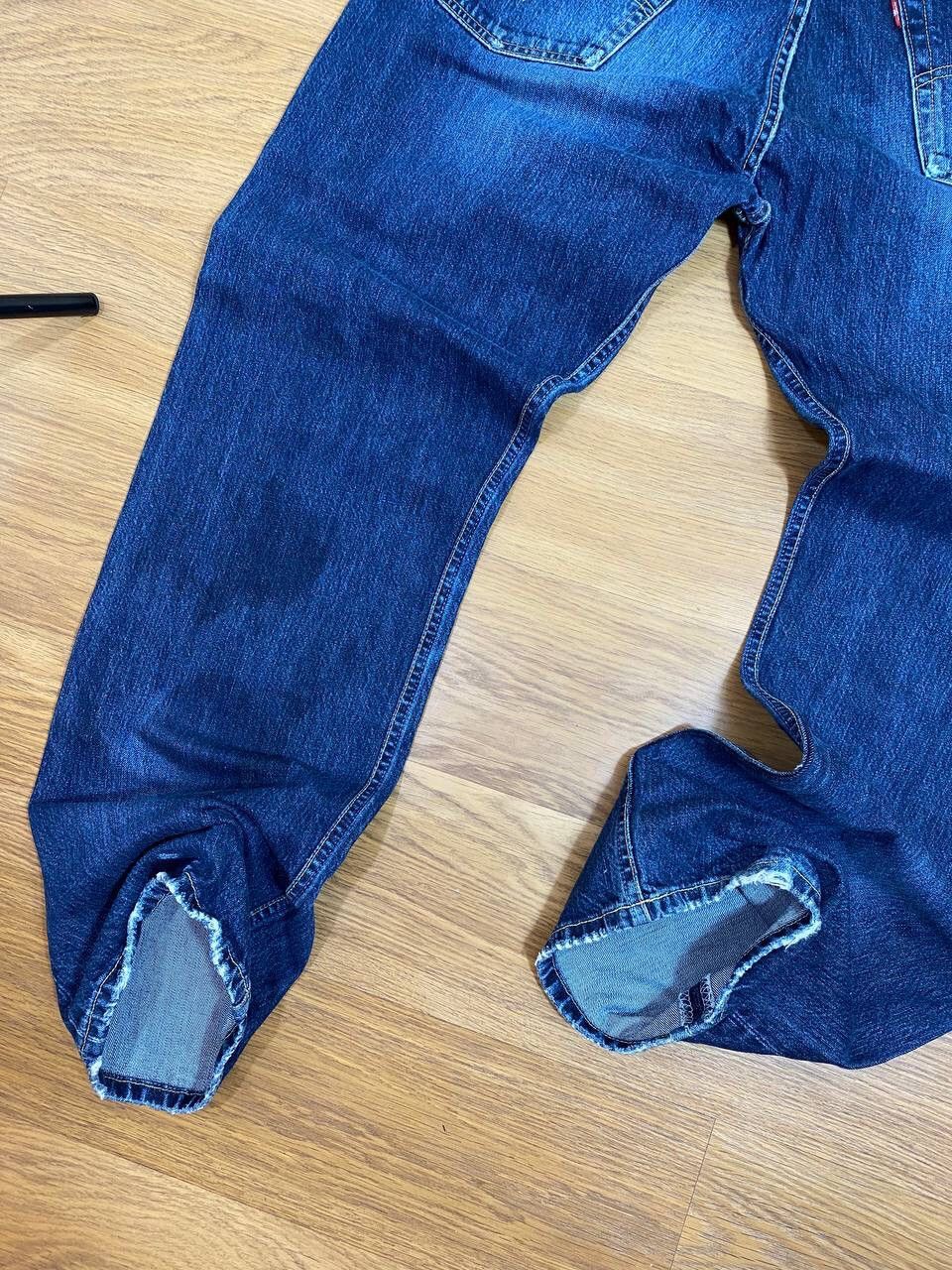 Levi's Mens Blue Vintage Y2K Low Rise Bootcut Jeans With Size US 38 / EU 54 - 20 Thumbnail